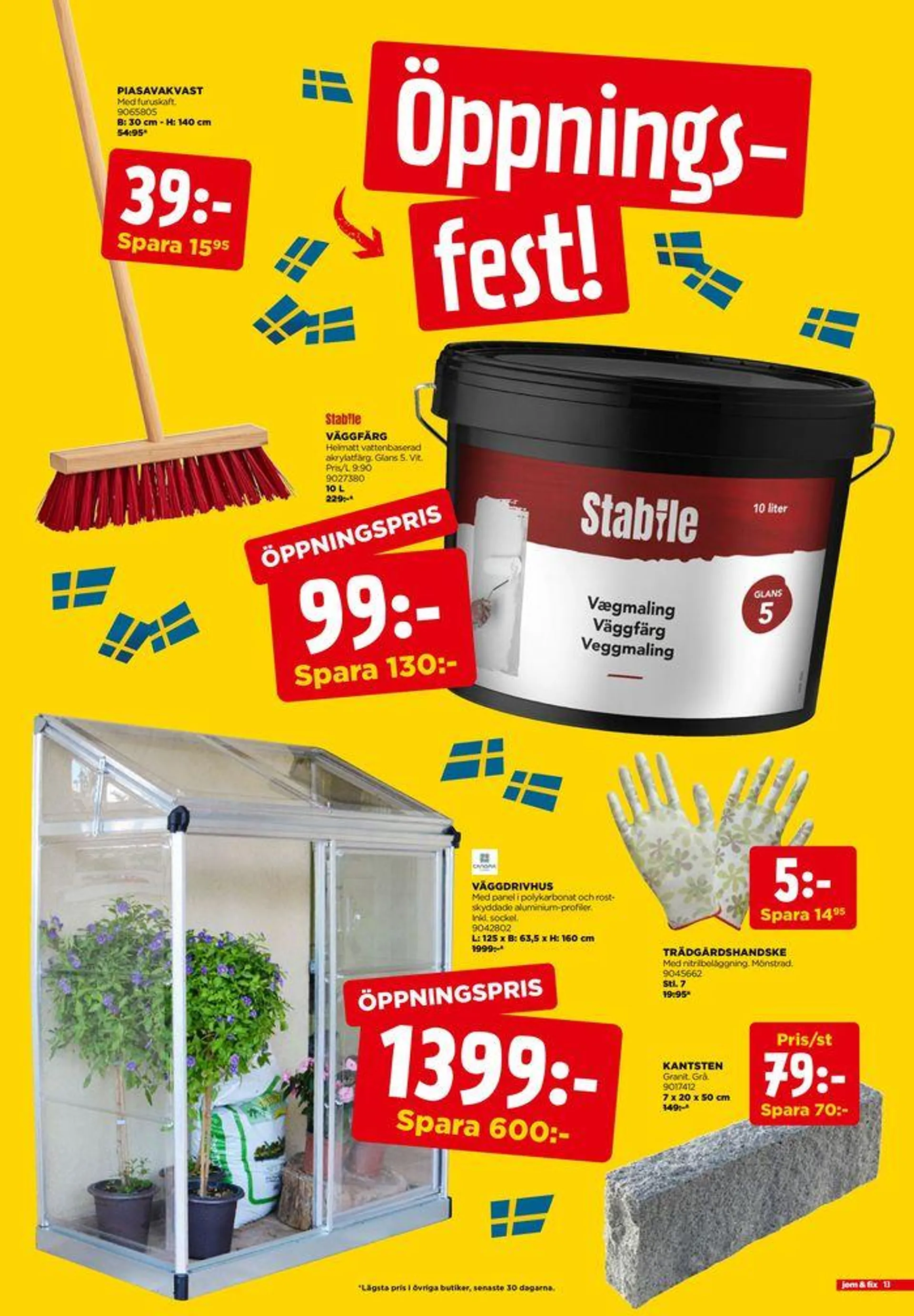 Jem&Fix reklamblad från 17 juni till 23 juni 2024 - Reklamblad sidor 13