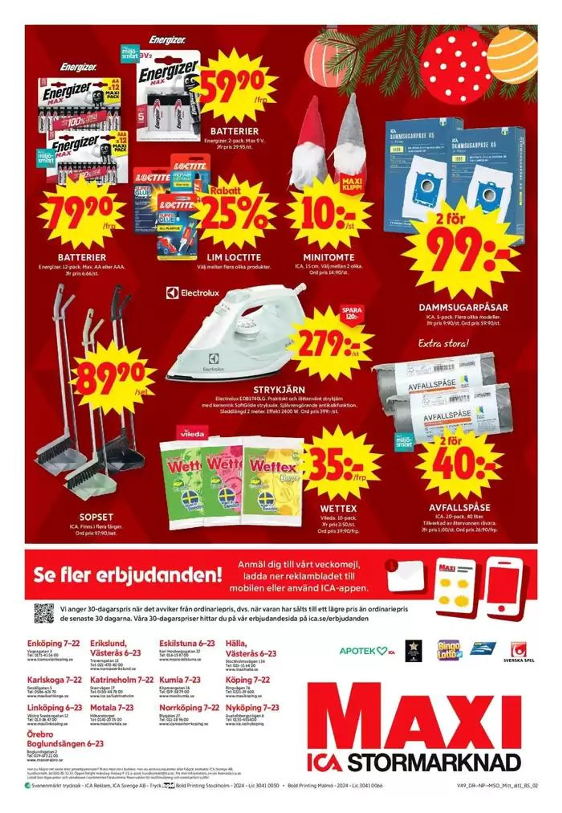 Top-erbjudanden för sparrävar från 1 december till 15 december 2024 - Reklamblad sidor 7