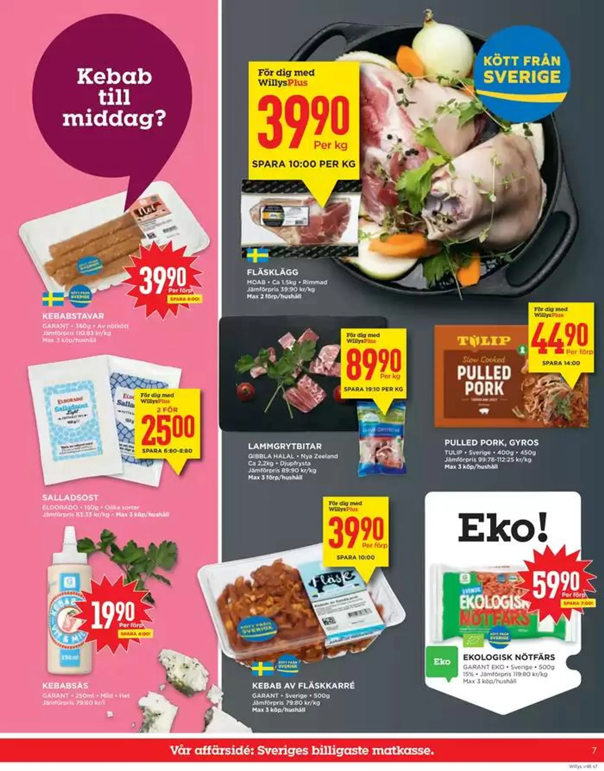 Exklusiva deals för våra kunder från 11 november till 17 november 2024 - Reklamblad sidor 7