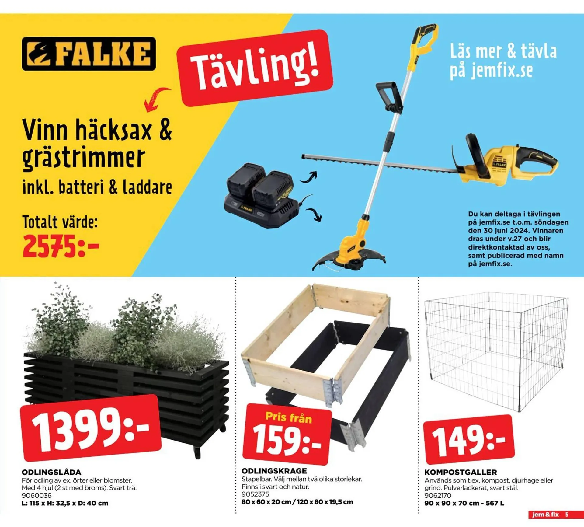 Jem&Fix reklamblad - 5