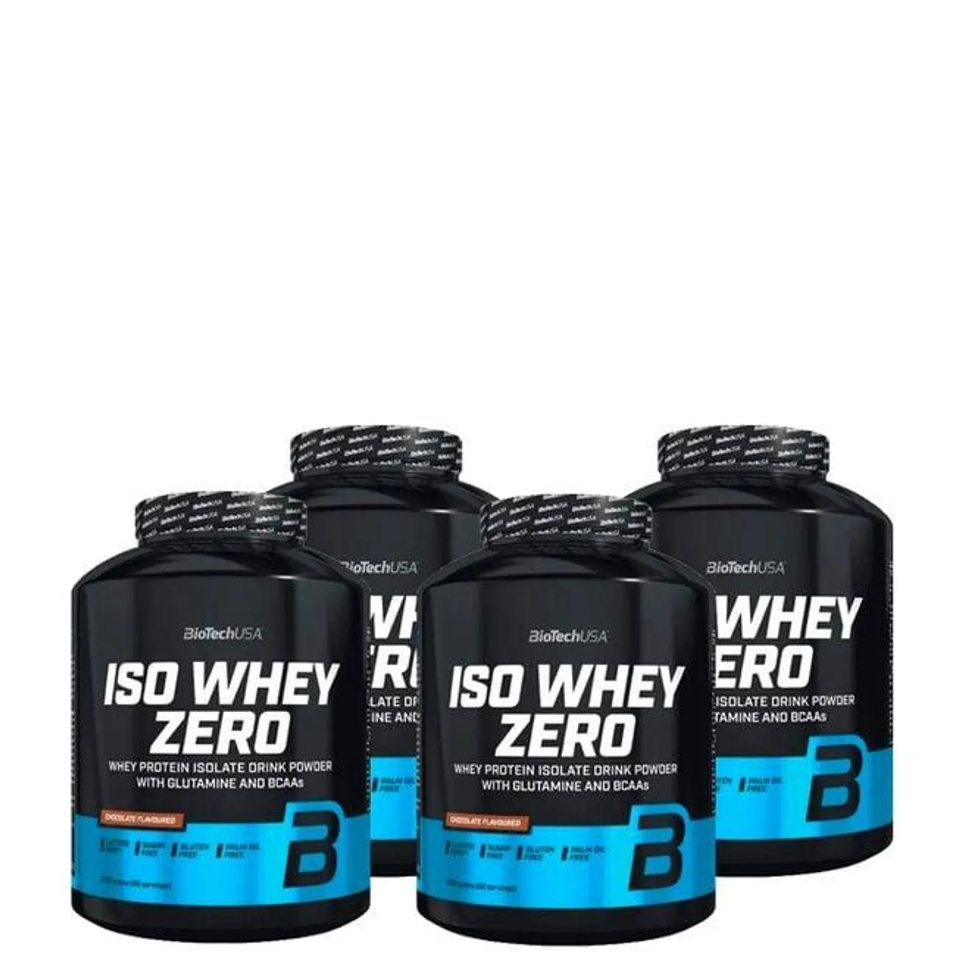 4 x Iso Whey Zero Lactose Free, 2270 g, BIG BUY