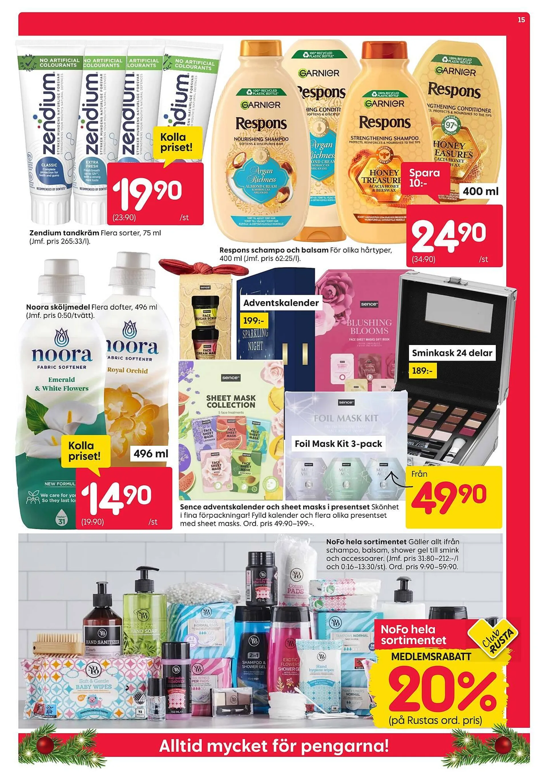 Rusta reklamblad från 11 november till 17 november 2024 - Reklamblad sidor 15