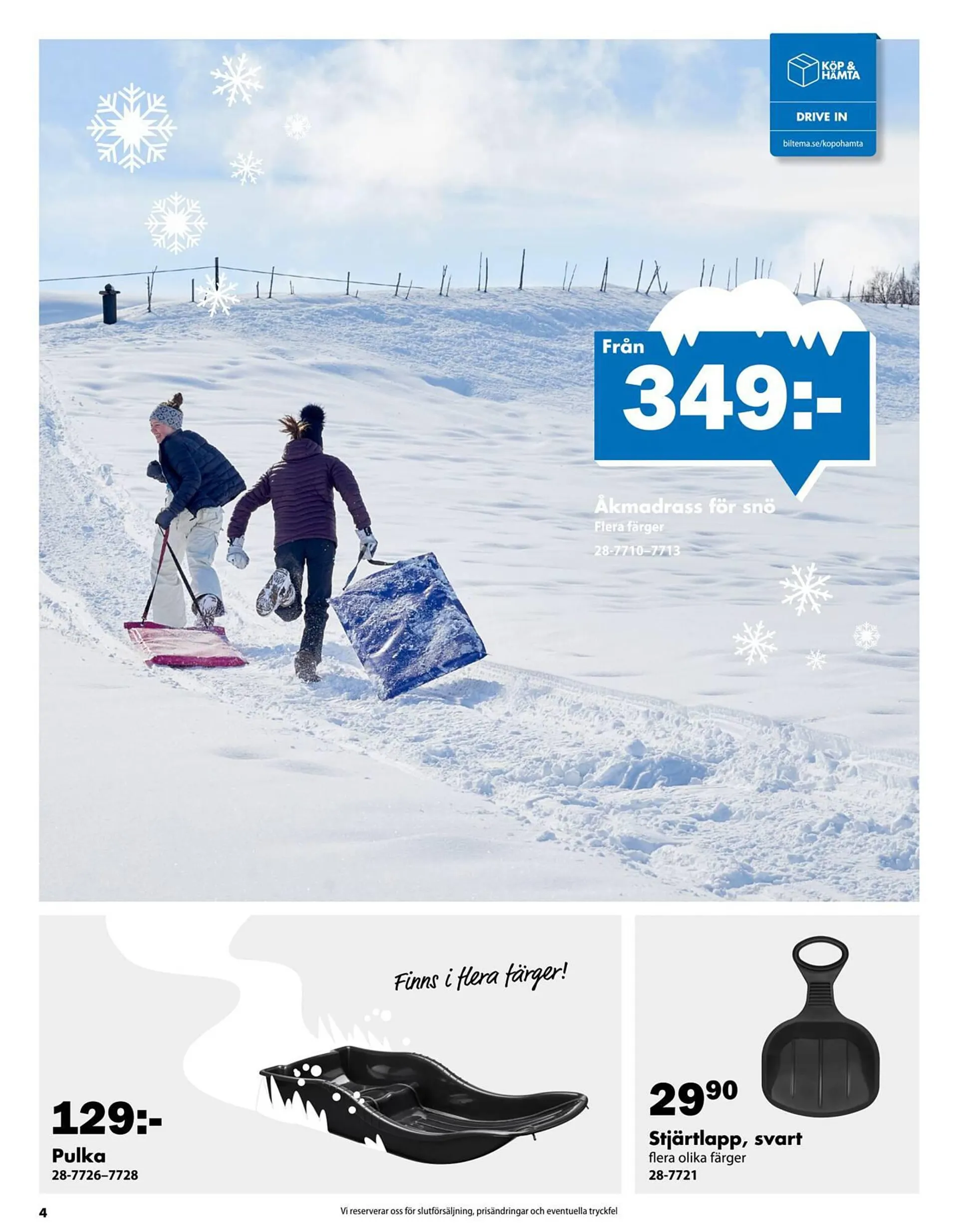 Biltema reklamblad från 26 december till 25 januari 2024 - Reklamblad sidor 4