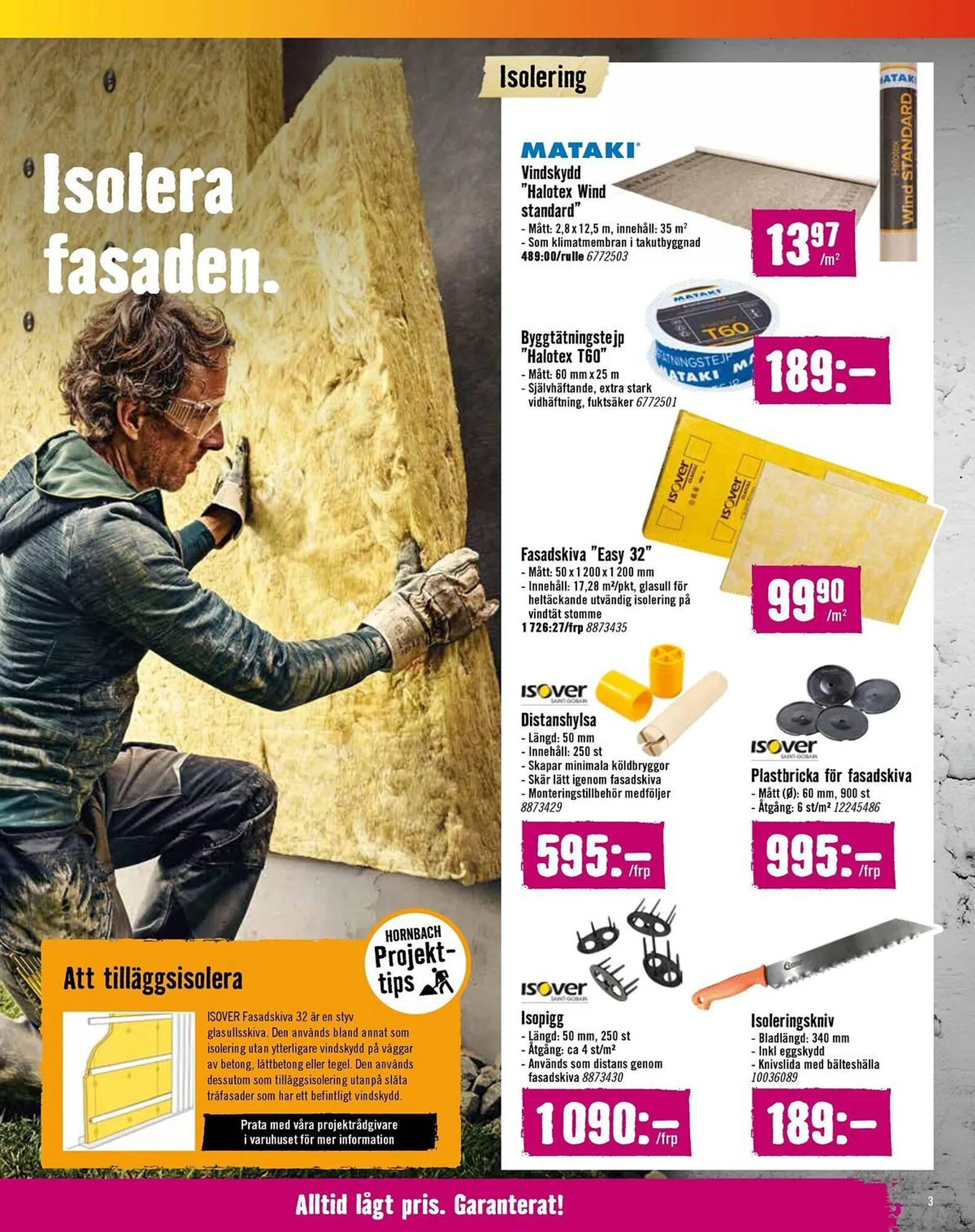 Hornbach reklamblad från 11 mars till 31 mars 2025 - Reklamblad sidor 3