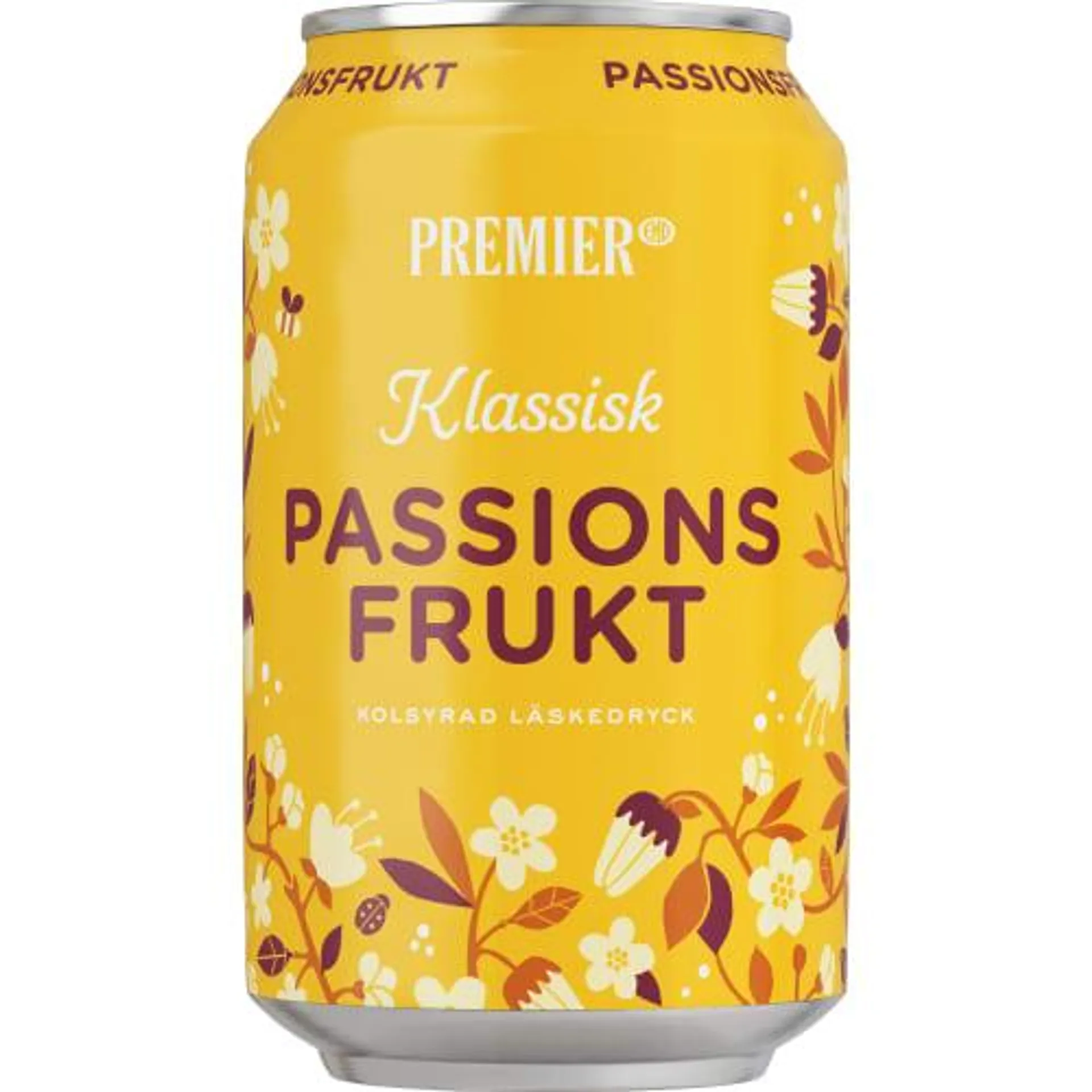 Passionsfrukt Läsk Burk