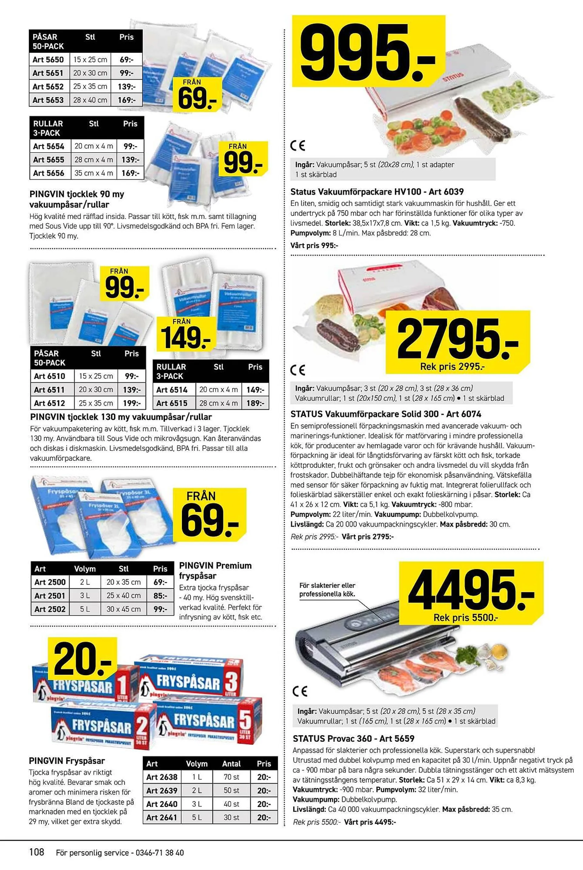 Engelsons reklamblad från 16 oktober till 31 december 2024 - Reklamblad sidor 108