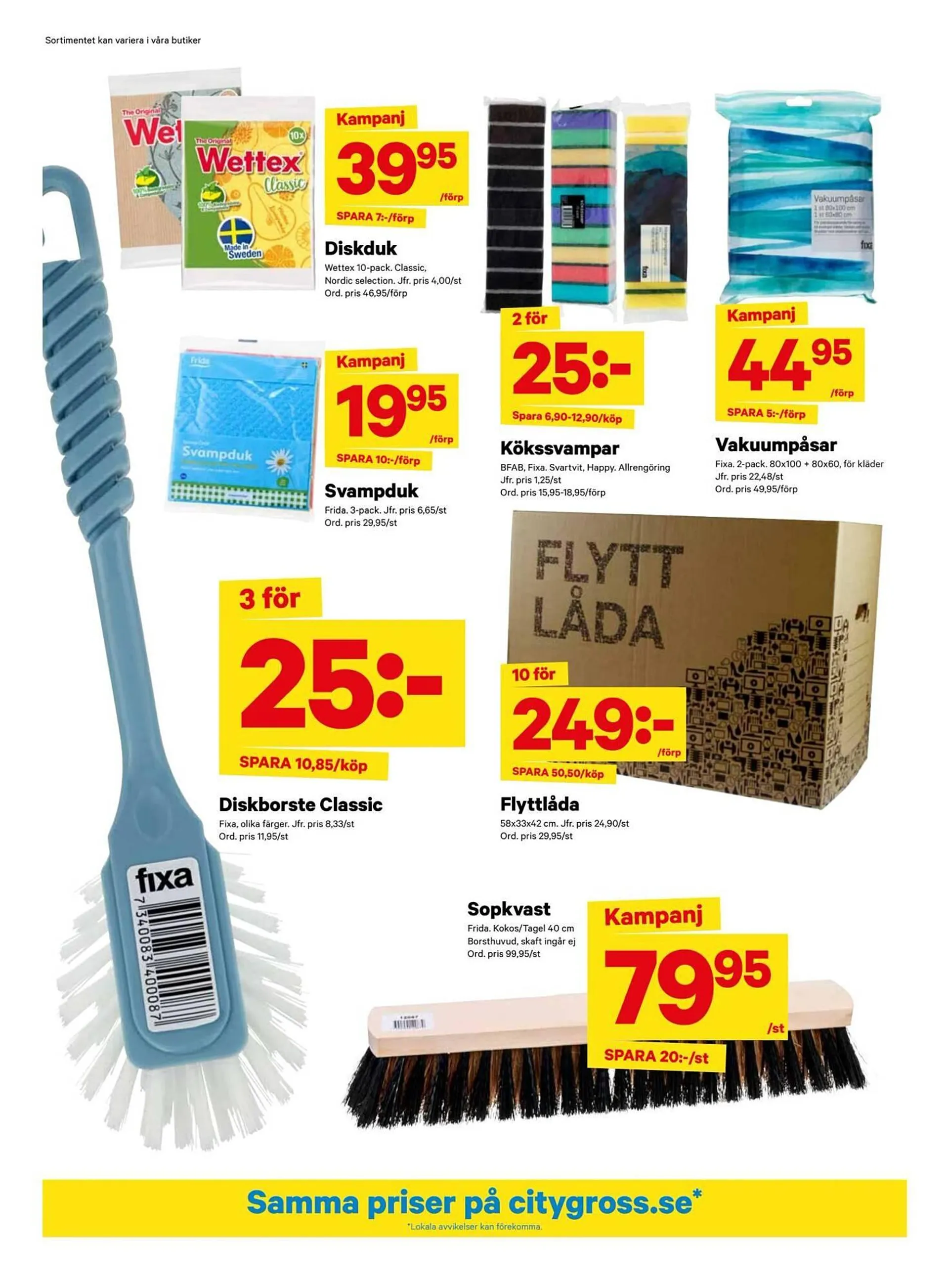 City Gross reklamblad från 15 september till 22 september 2024 - Reklamblad sidor 8