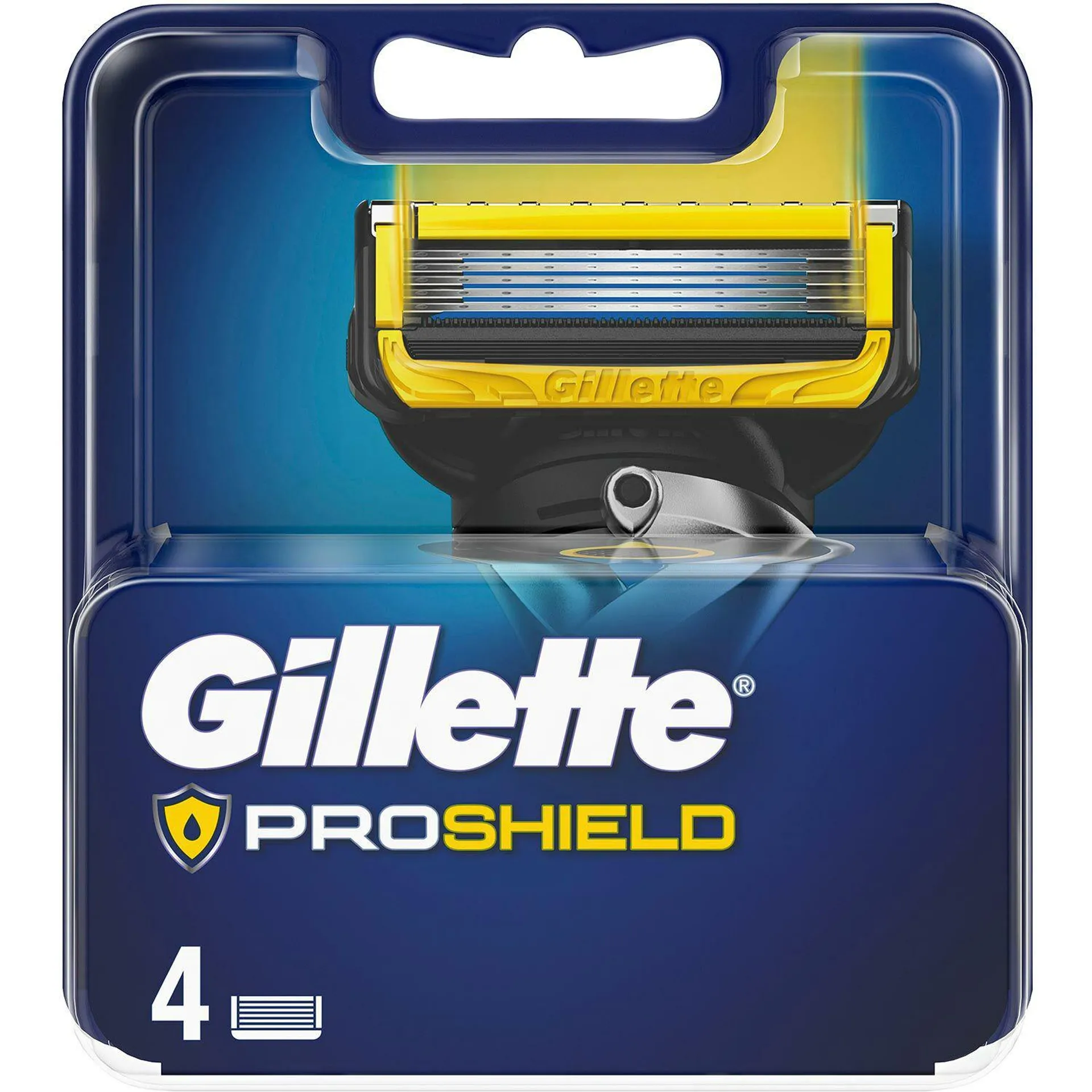 Rakblad Gillette Fusion Proshield Yellow