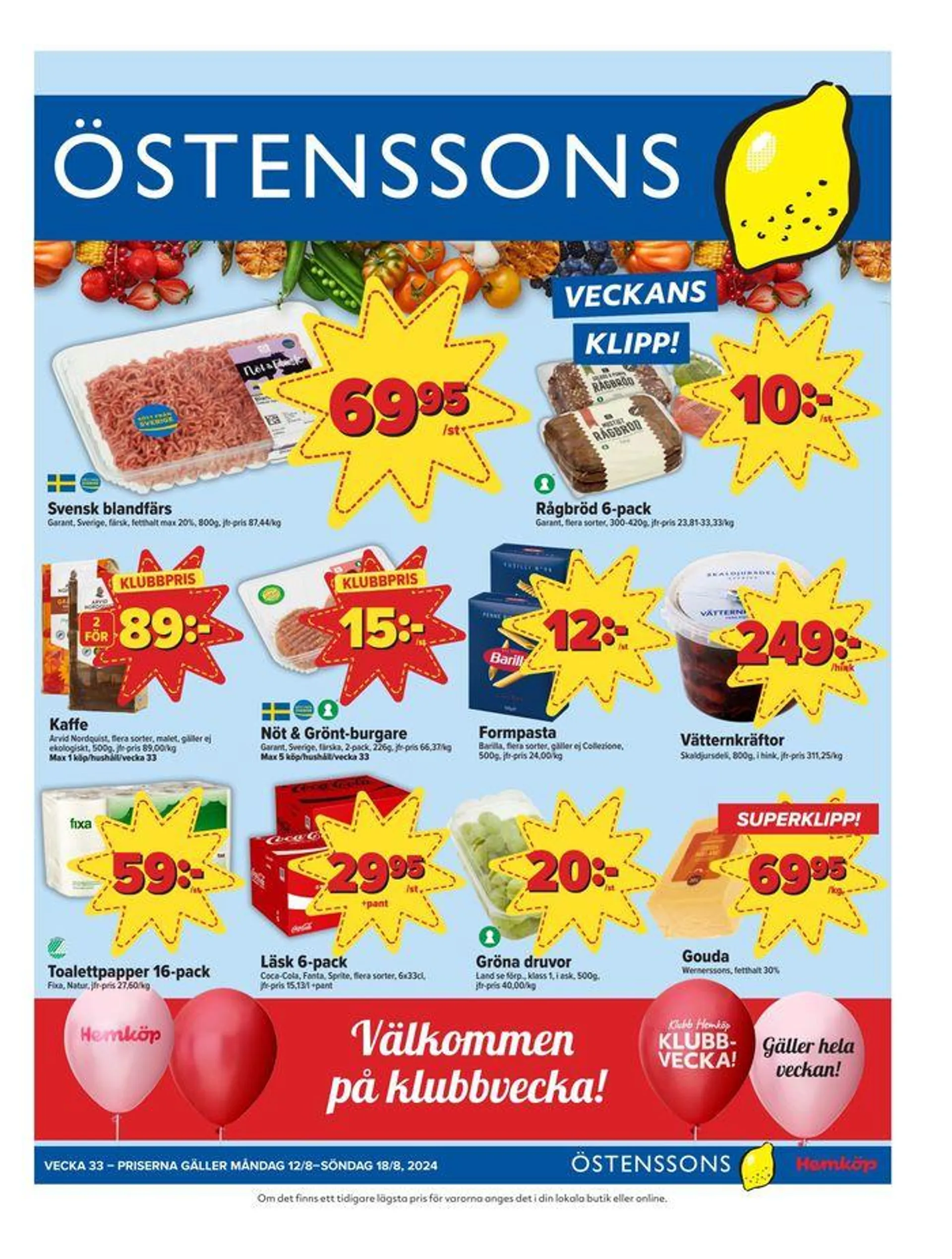 Östenssons reklambad - 1