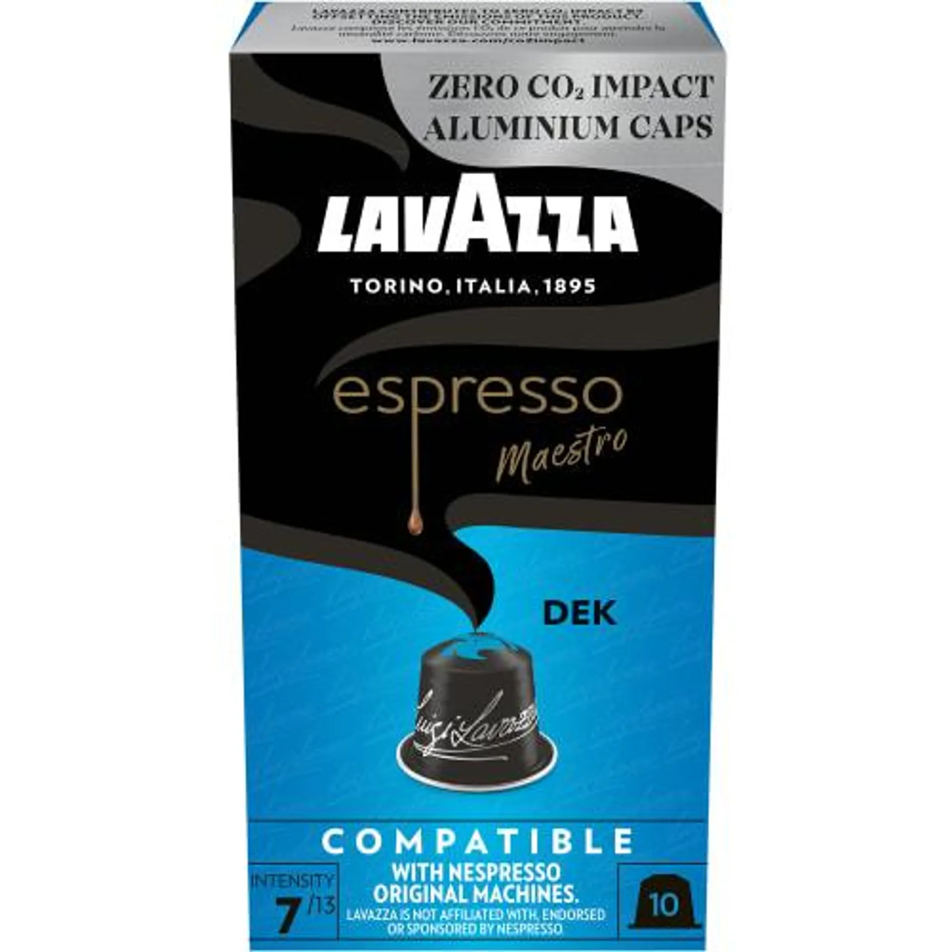 Dek Decaf Espresso Maestro Kaffekapslar