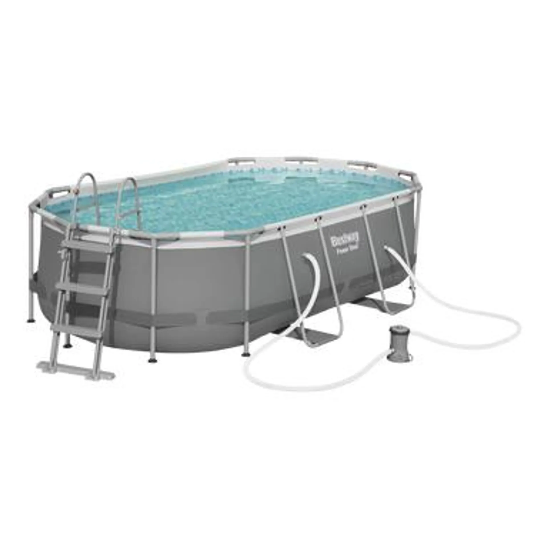 Pool med stålram Power Steel 7250 l 424x250x100 cm