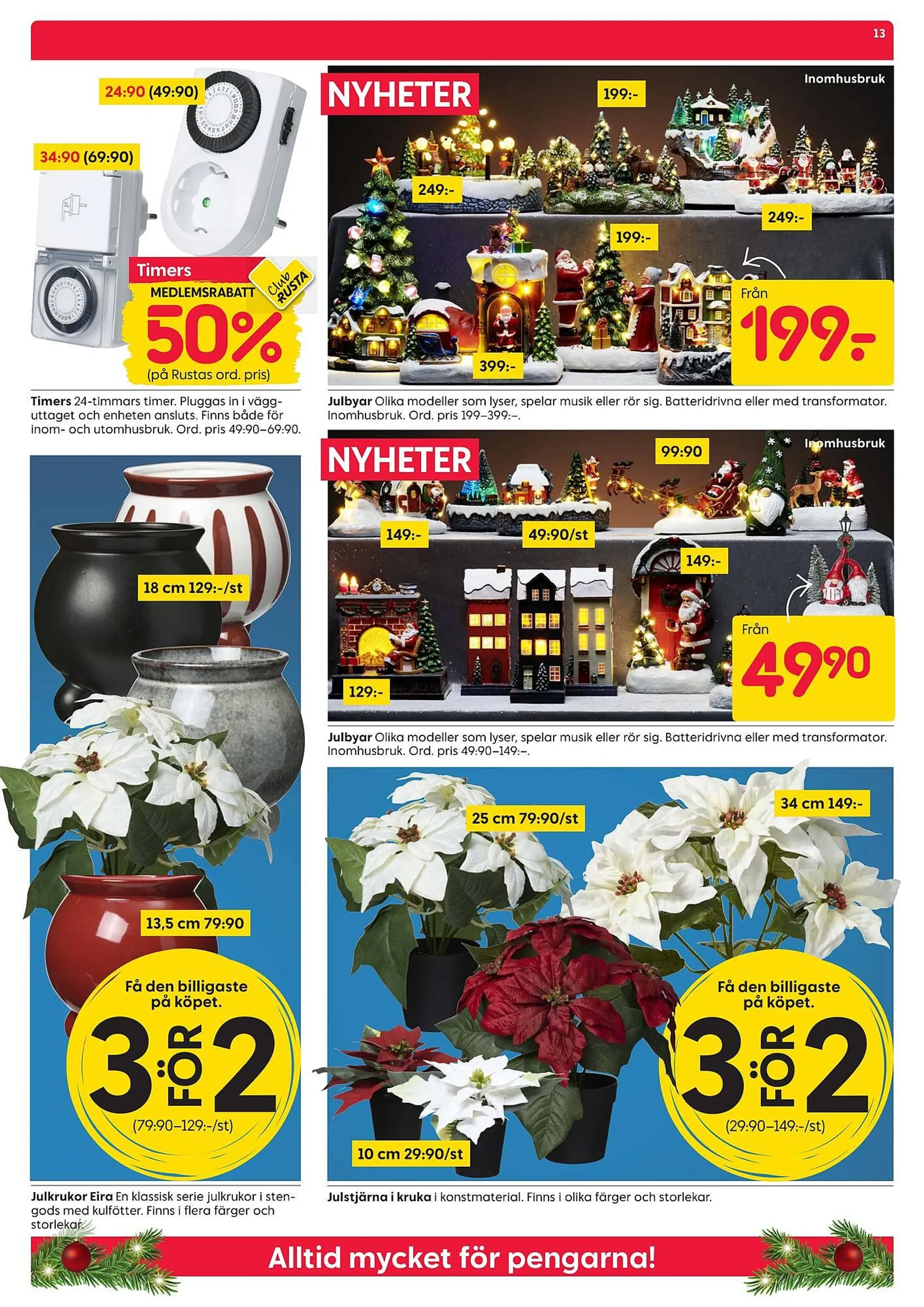 Rusta reklamblad från 11 november till 17 november 2024 - Reklamblad sidor 13