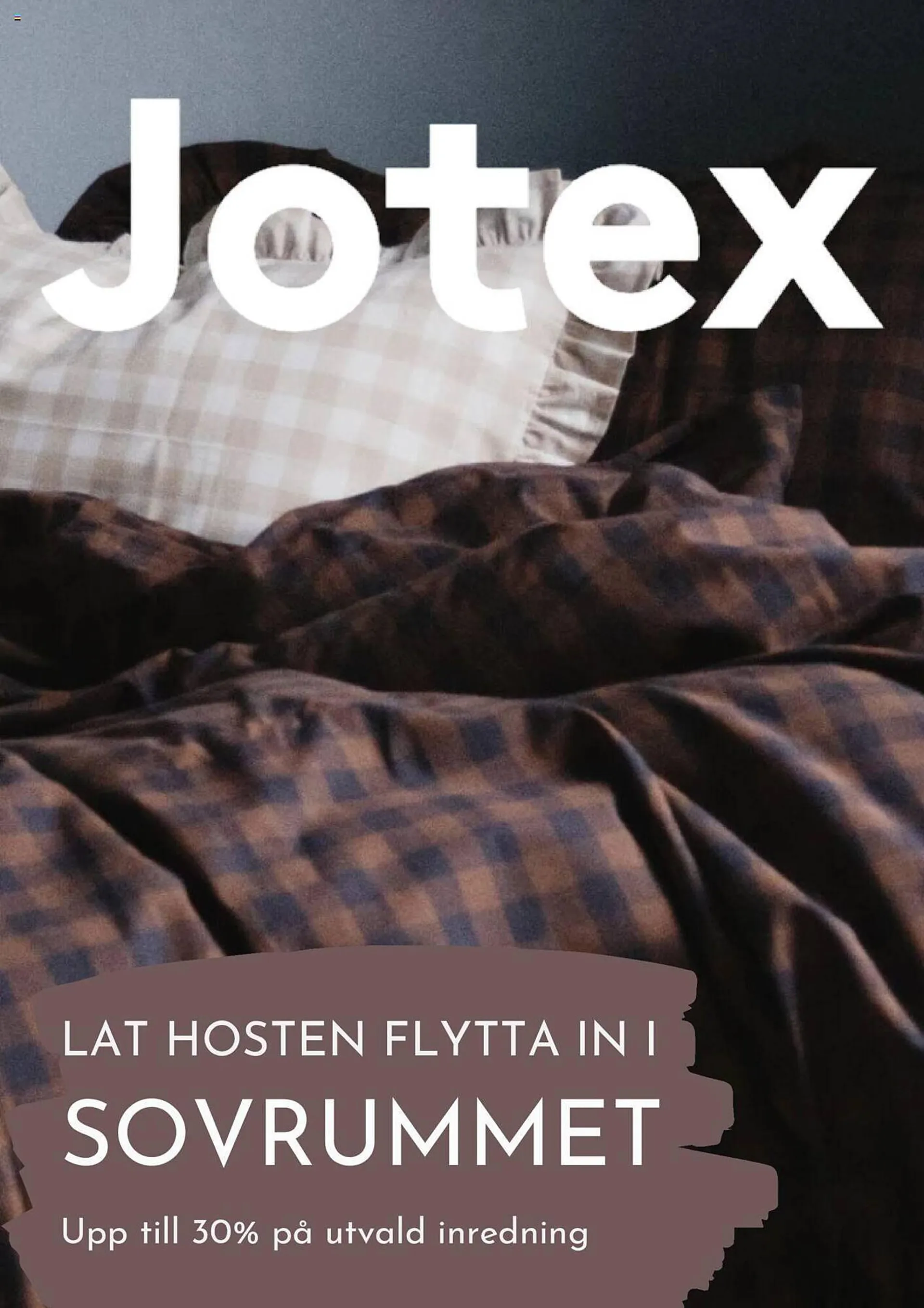 Jotex reklamblad - 1