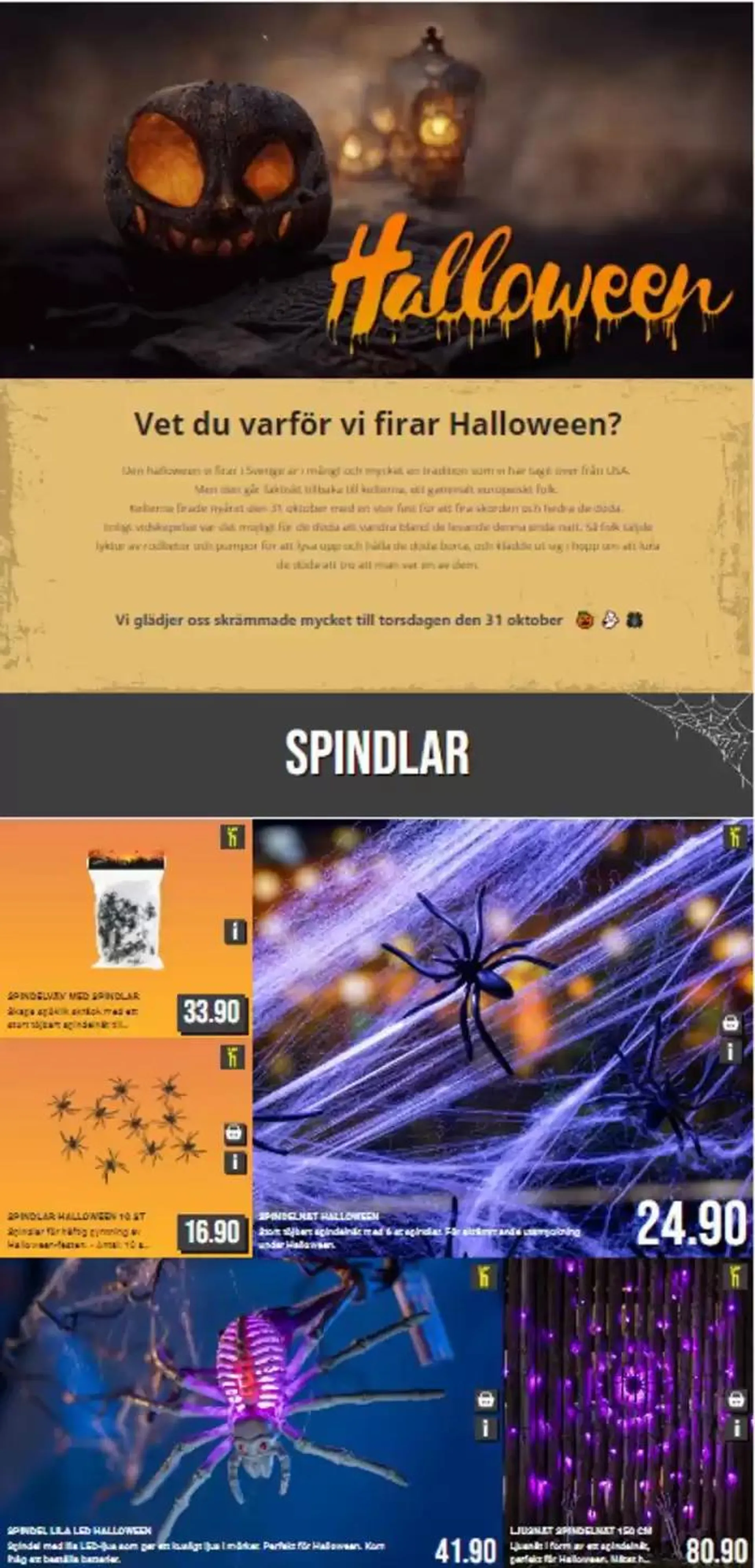 Harald Nyborg Halloween ! från 18 oktober till 31 oktober 2024 - Reklamblad sidor 1