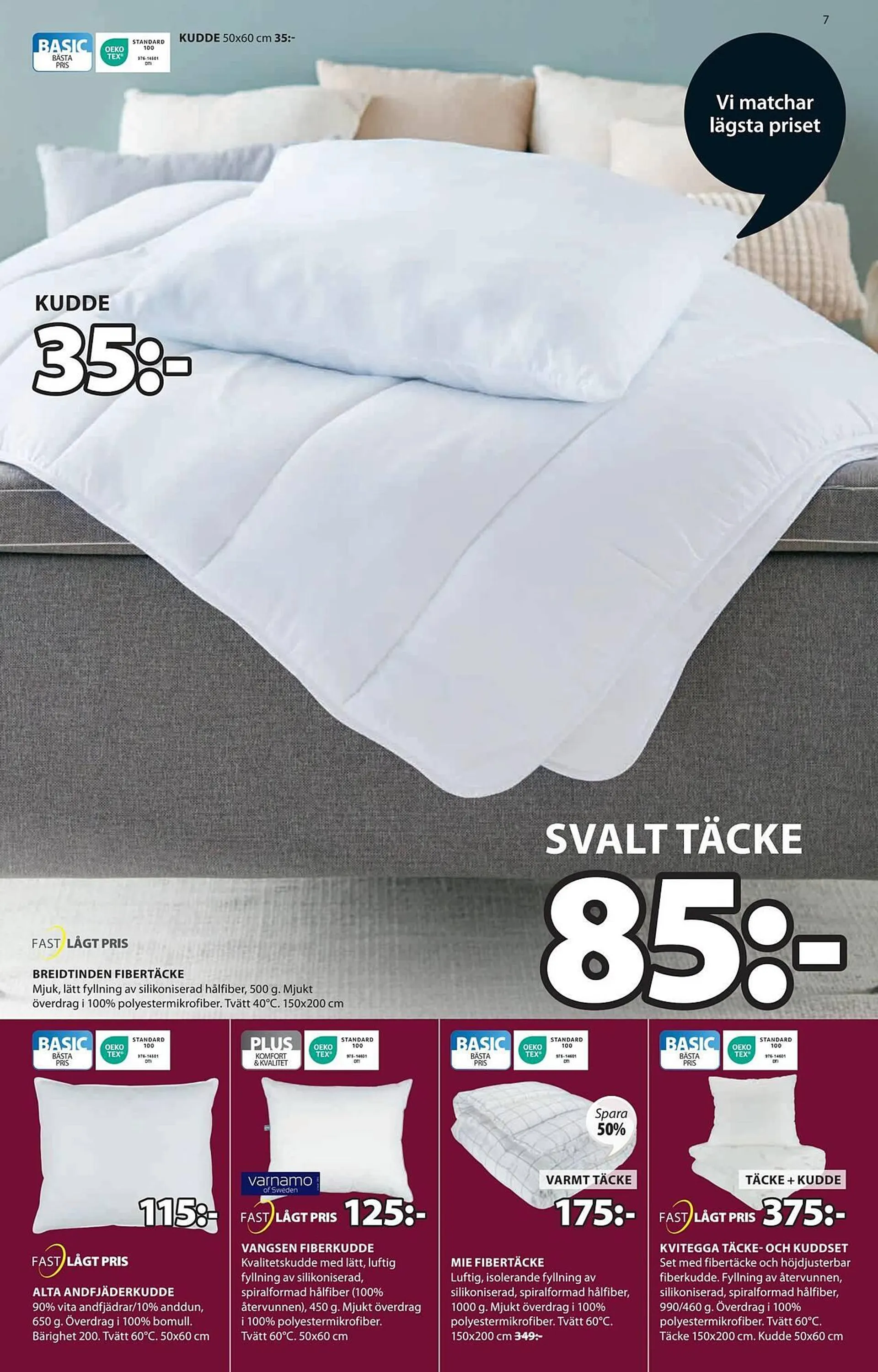 JYSK reklamblad från 14 april till 28 april 2024 - Reklamblad sidor 7