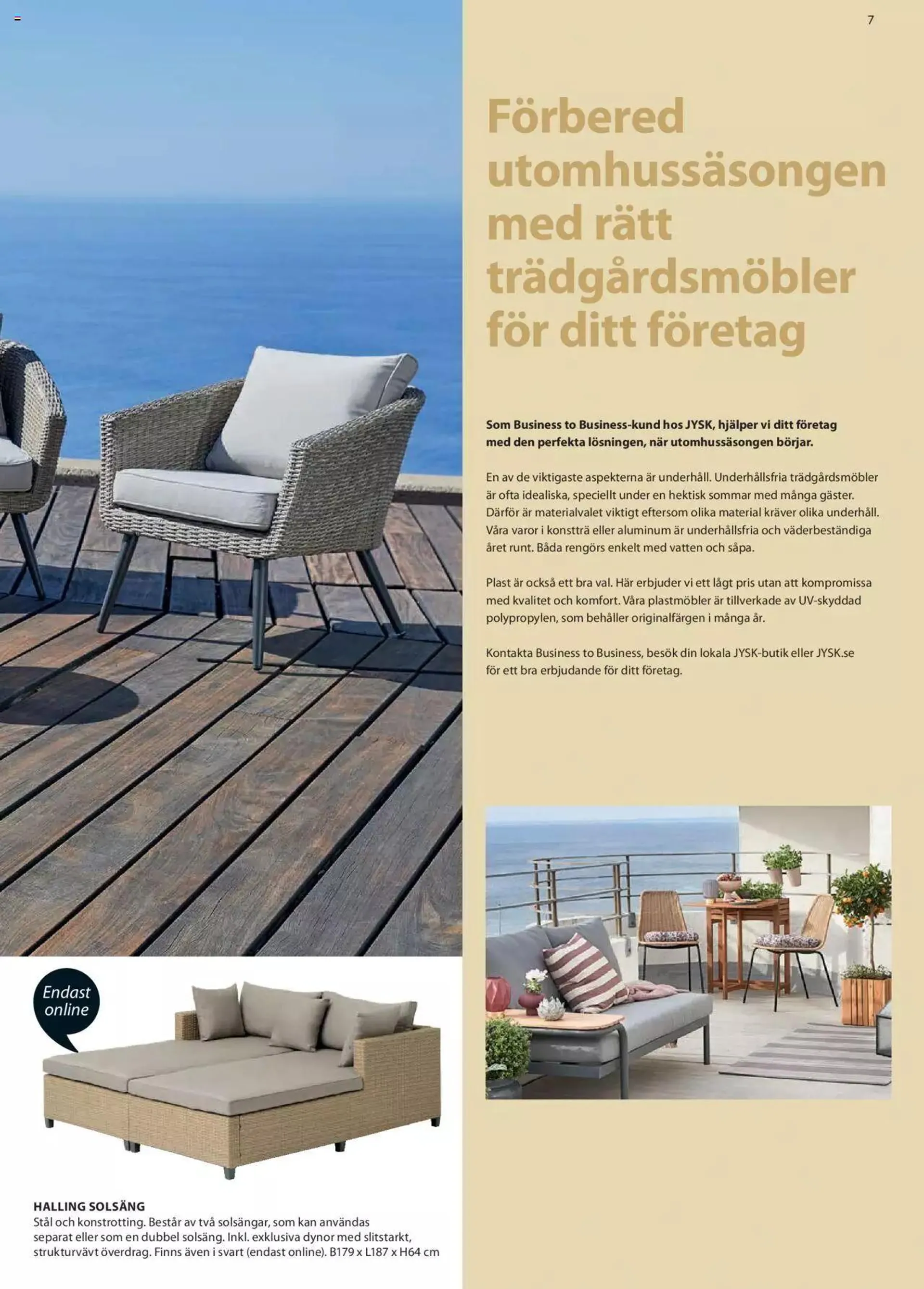 JYSK - Business to Business katalog från 29 februari till 31 december 2024 - Reklamblad sidor 7