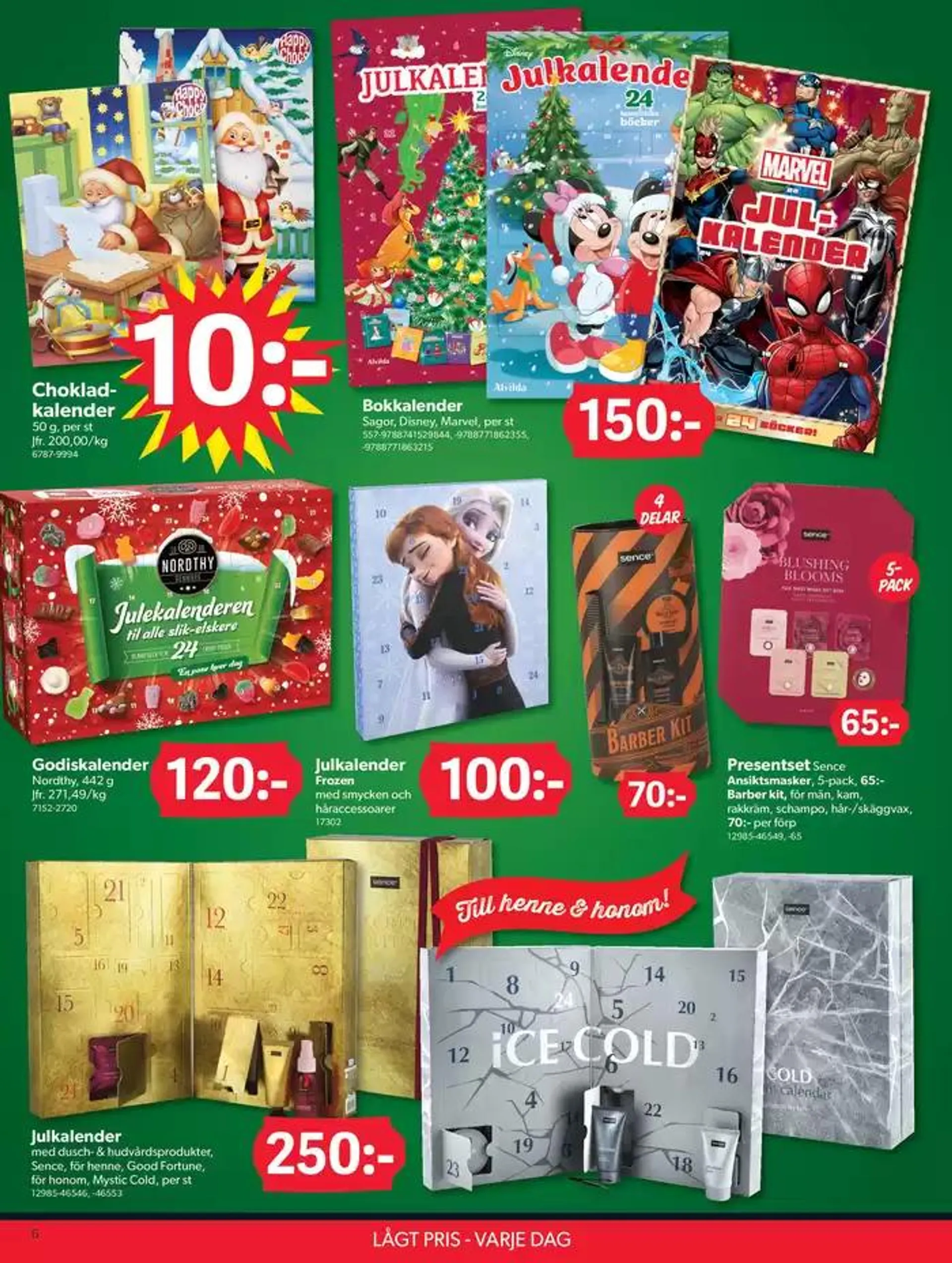 DollarStore Erbjudanden från 22 oktober till 5 november 2024 - Reklamblad sidor 6