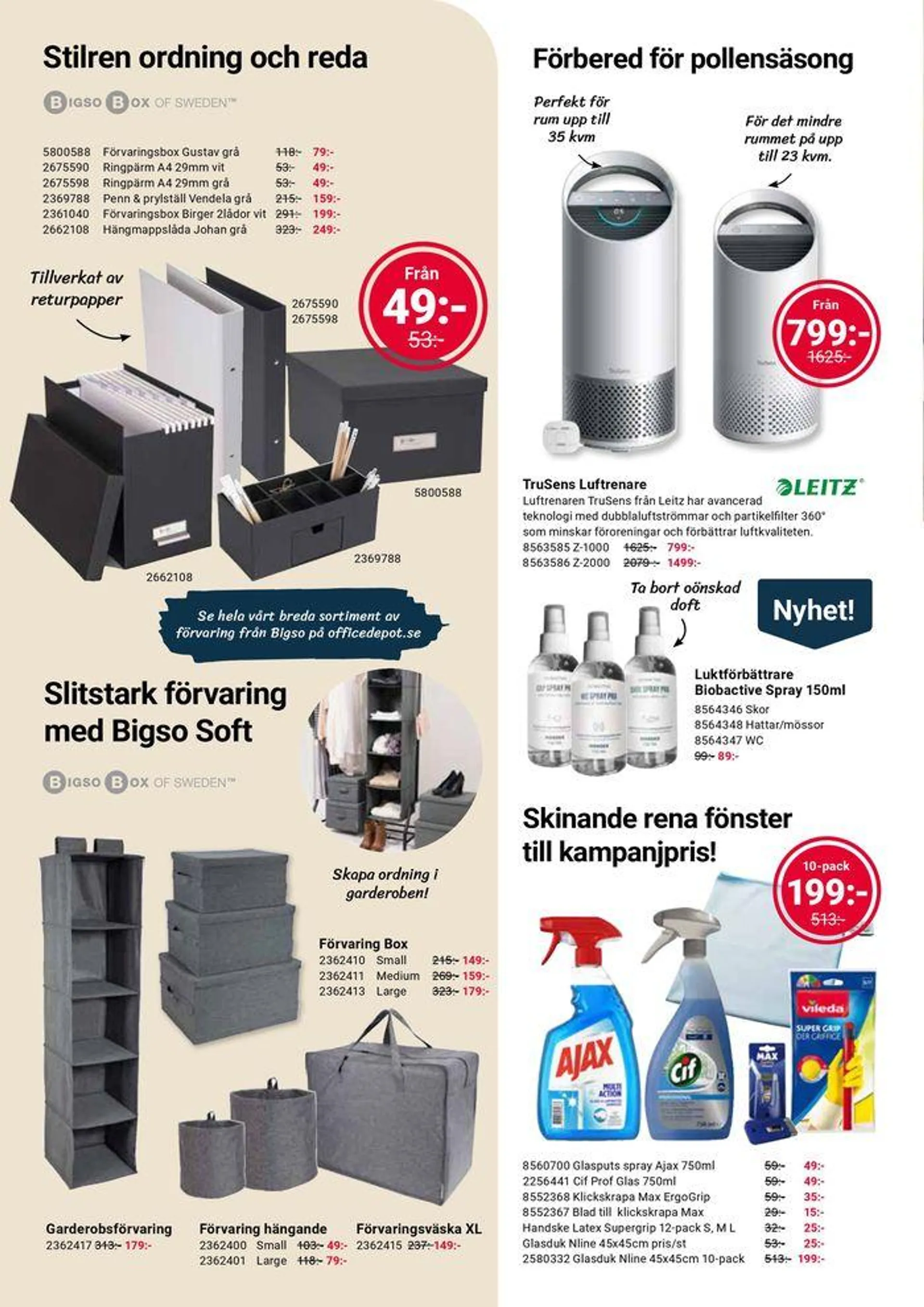 Office Depot - Månadens kampanjblad från 6 maj till 20 maj 2024 - Reklamblad sidor 4