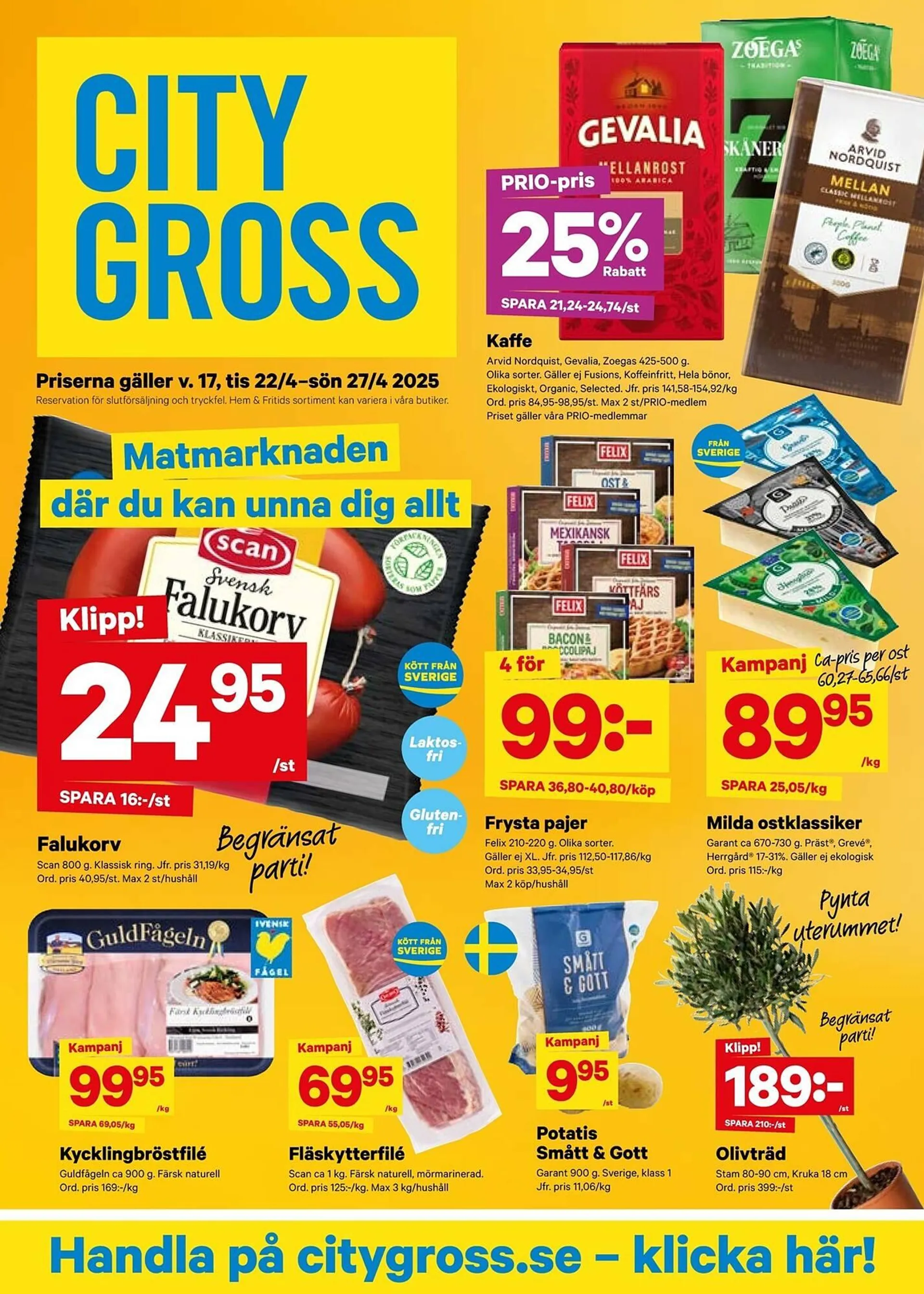 City Gross reklamblad - 1