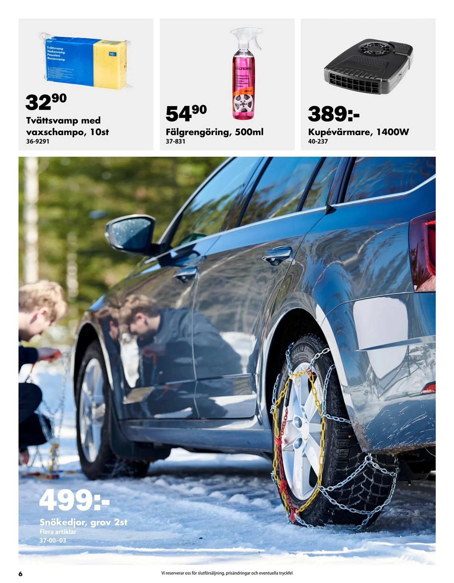 Biltema reklamblad från 26 december till 25 januari 2024 - Reklamblad sidor 6