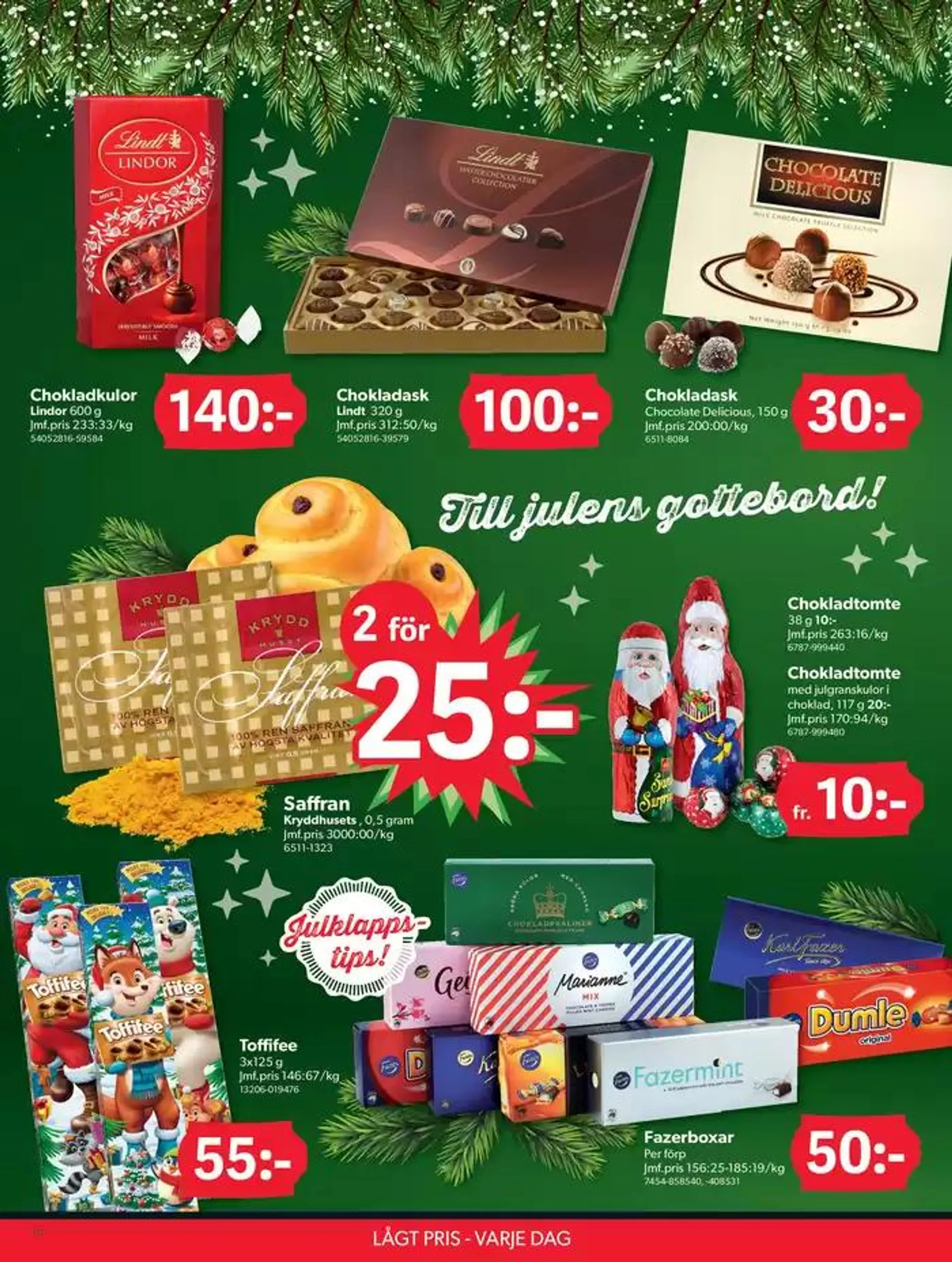 DollarStore Erbjudanden från 4 december till 18 december 2024 - Reklamblad sidor 14