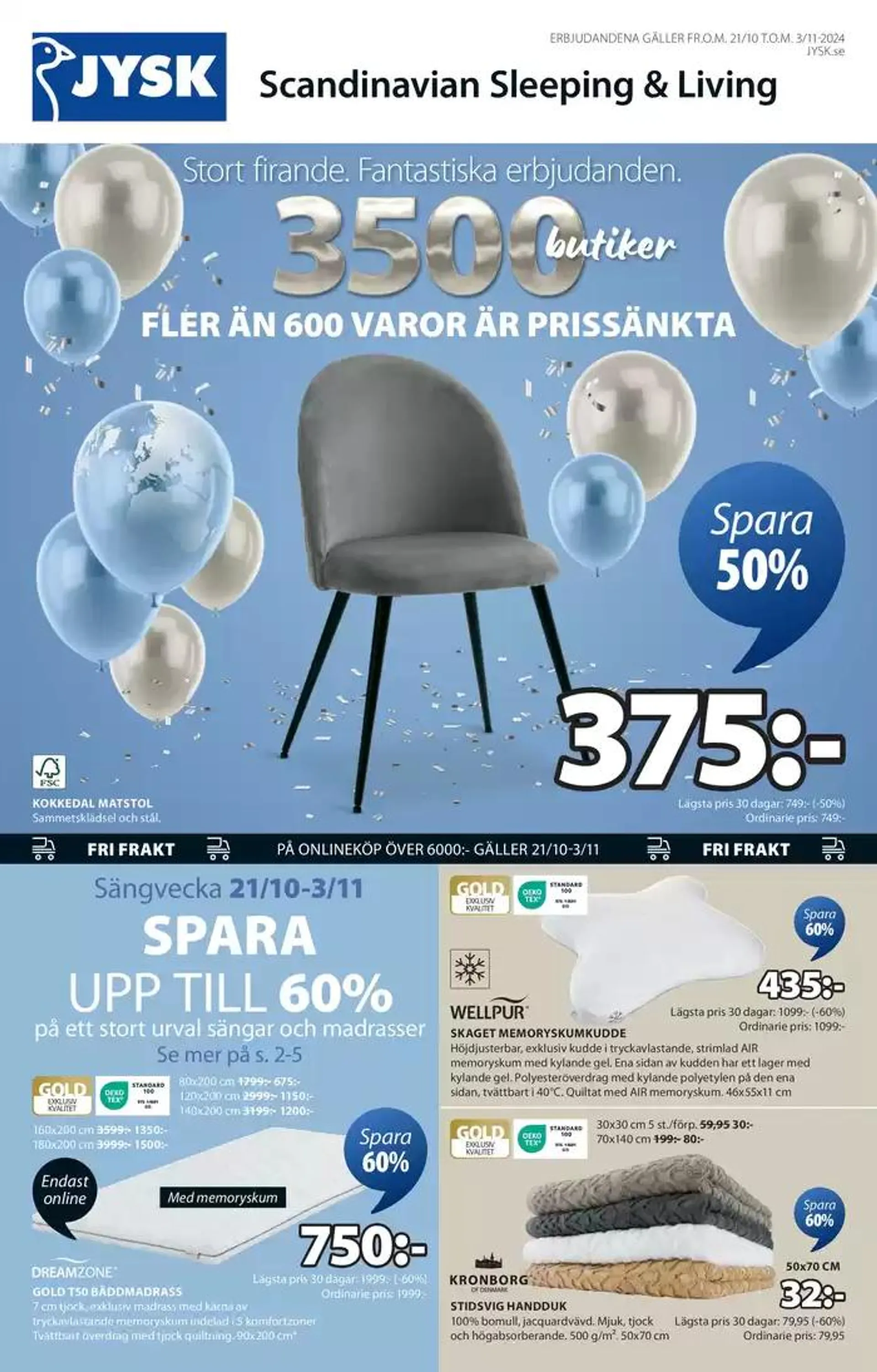 Vi matchar lägsta priset från 30 oktober till 3 november 2024 - Reklamblad sidor 2