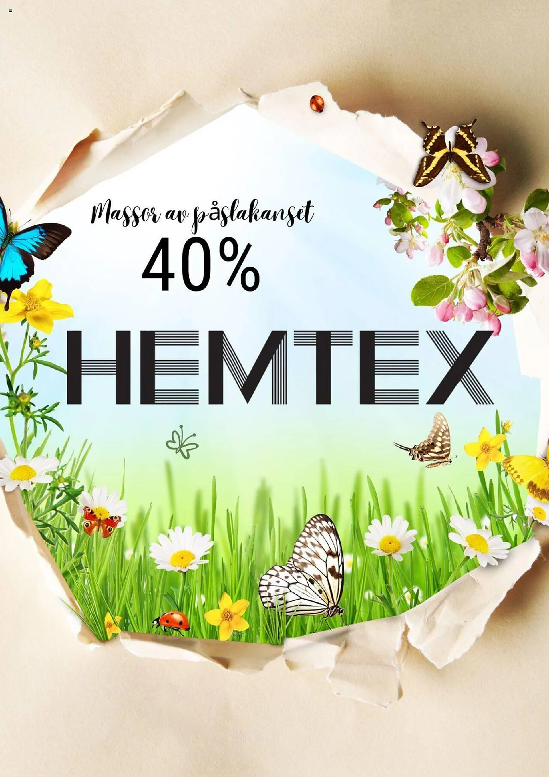 Hemtex reklamblad - 1