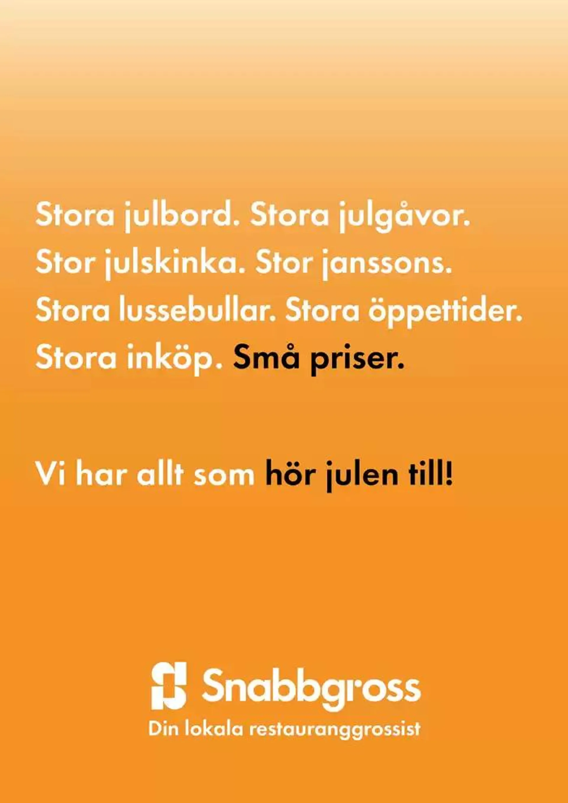 Snabbgross Kampanjblad v. 51–52 från 16 december till 30 december 2024 - Reklamblad sidor 10