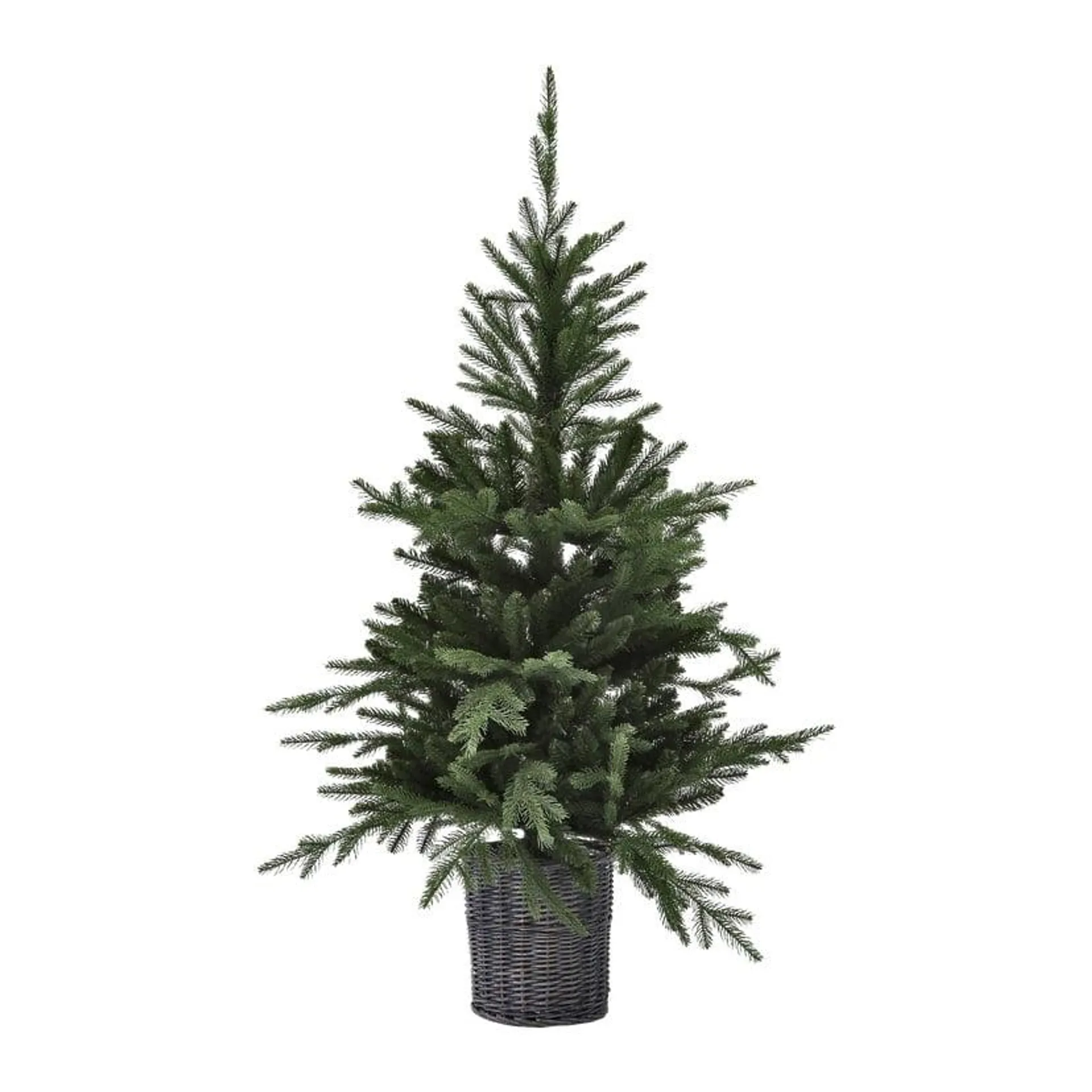 Lite juletre i kurv 130 cm