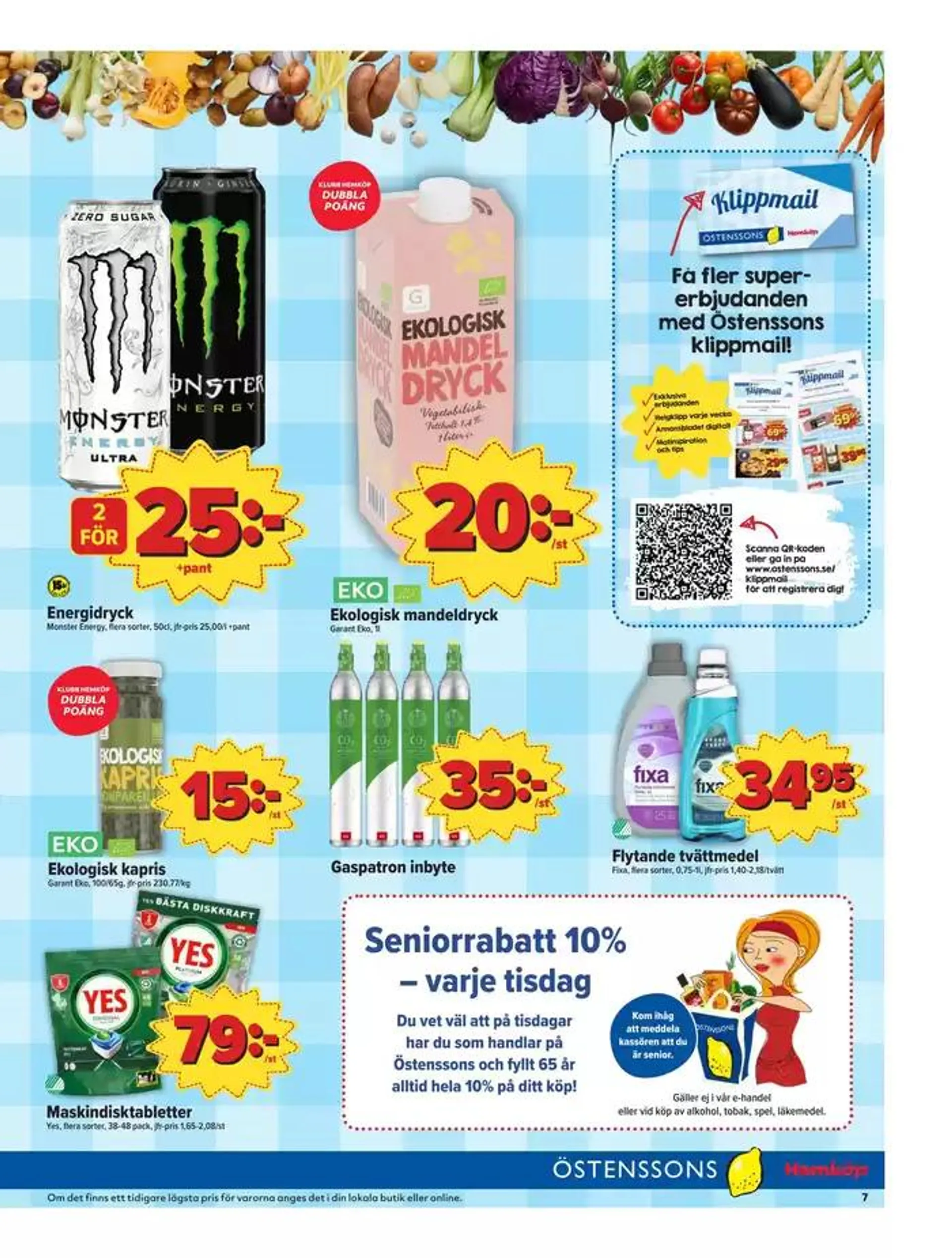 Östenssons reklambad från 6 oktober till 20 oktober 2024 - Reklamblad sidor 7