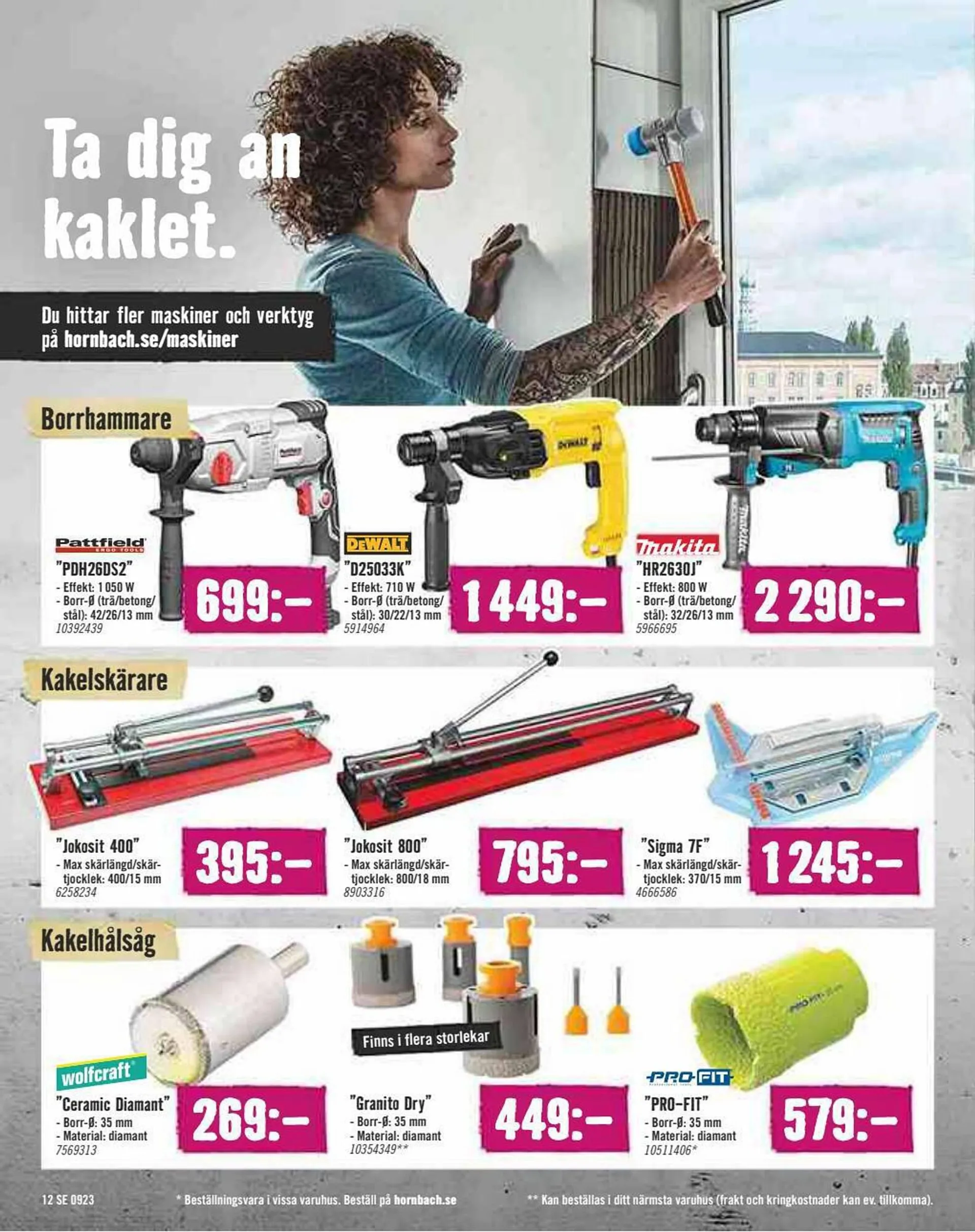 Hornbach reklamblad från 1 september till 27 september 2023 - Reklamblad sidor 12