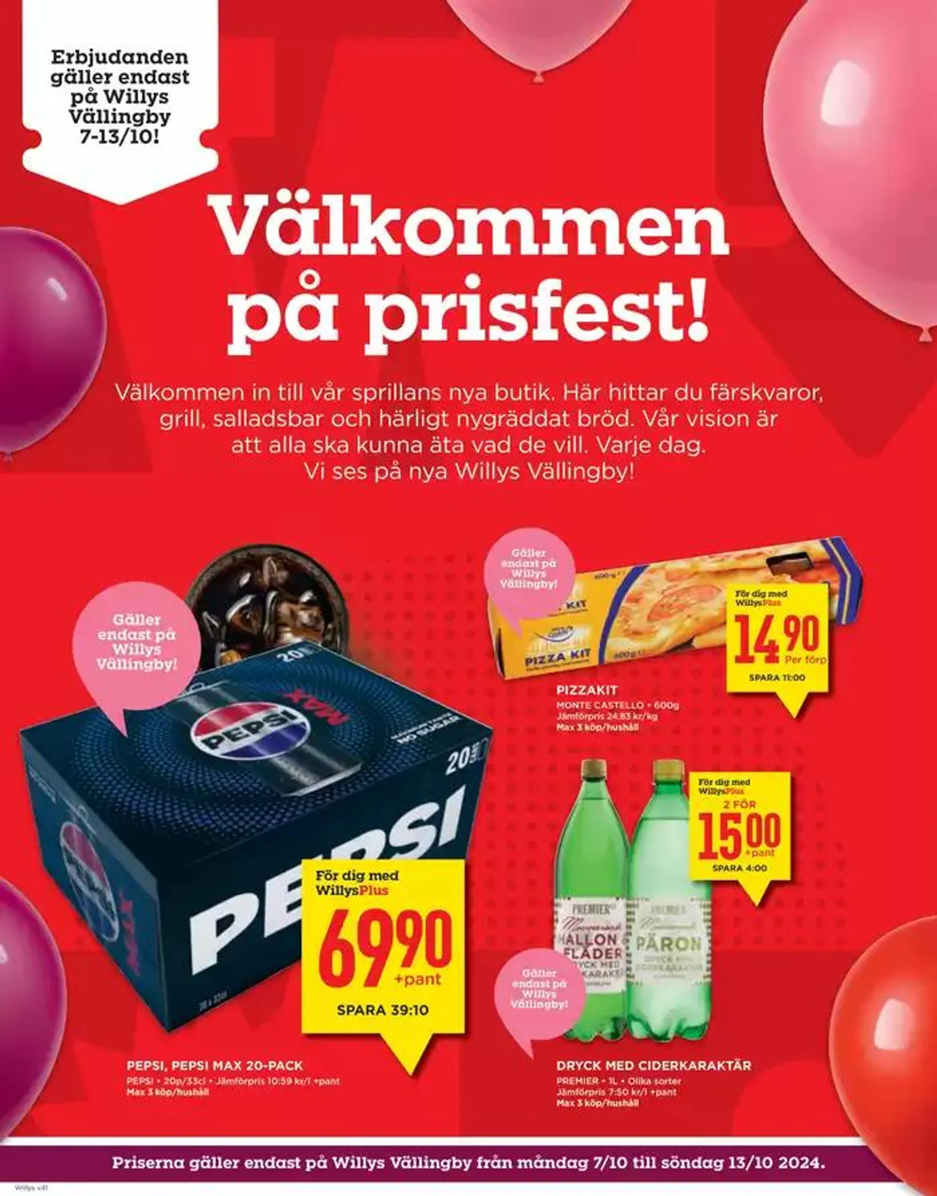 Exklusiva deals för våra kunder från 7 oktober till 13 oktober 2024 - Reklamblad sidor 2