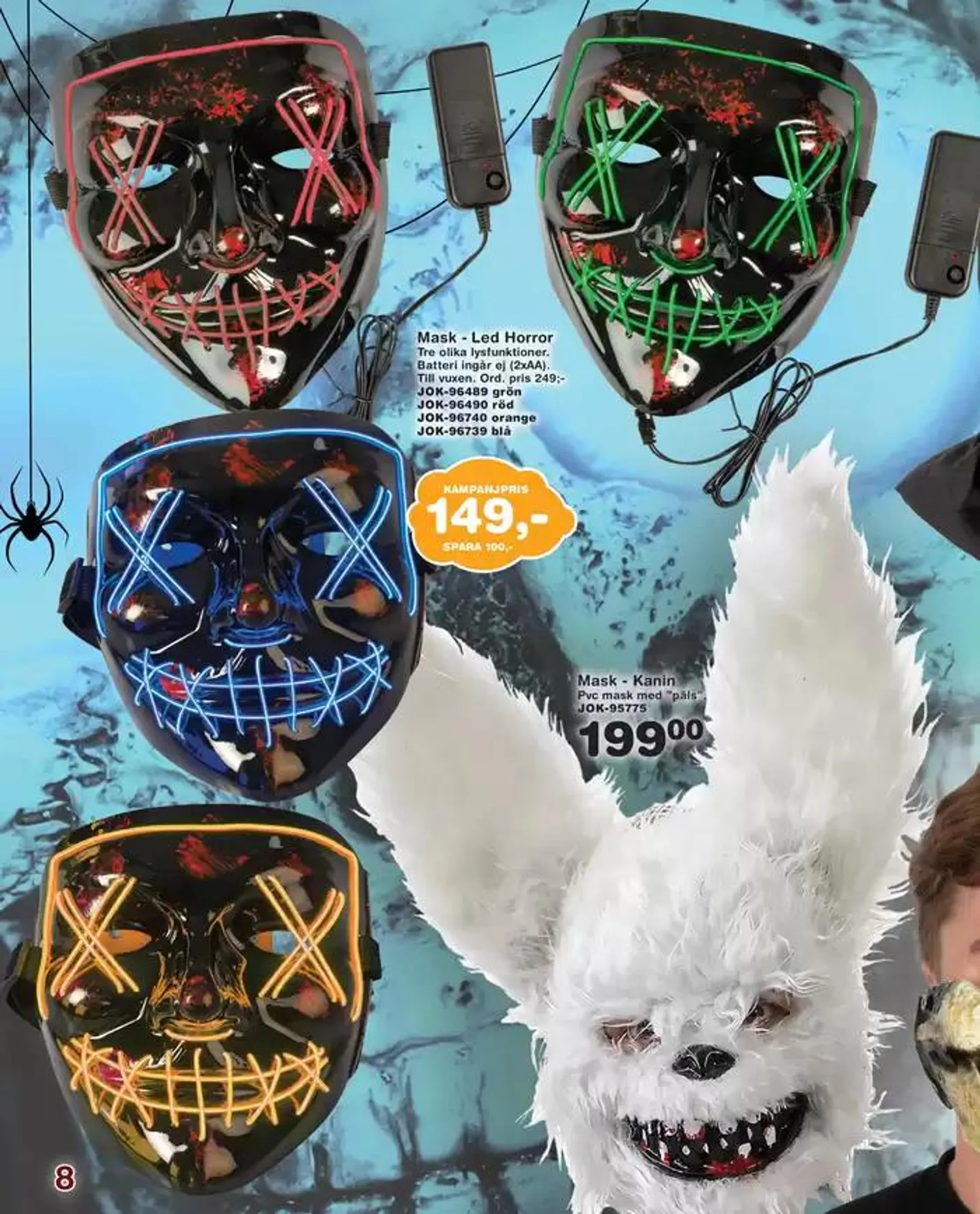 Halloween med Lekextra från 12 oktober till 26 oktober 2024 - Reklamblad sidor 8