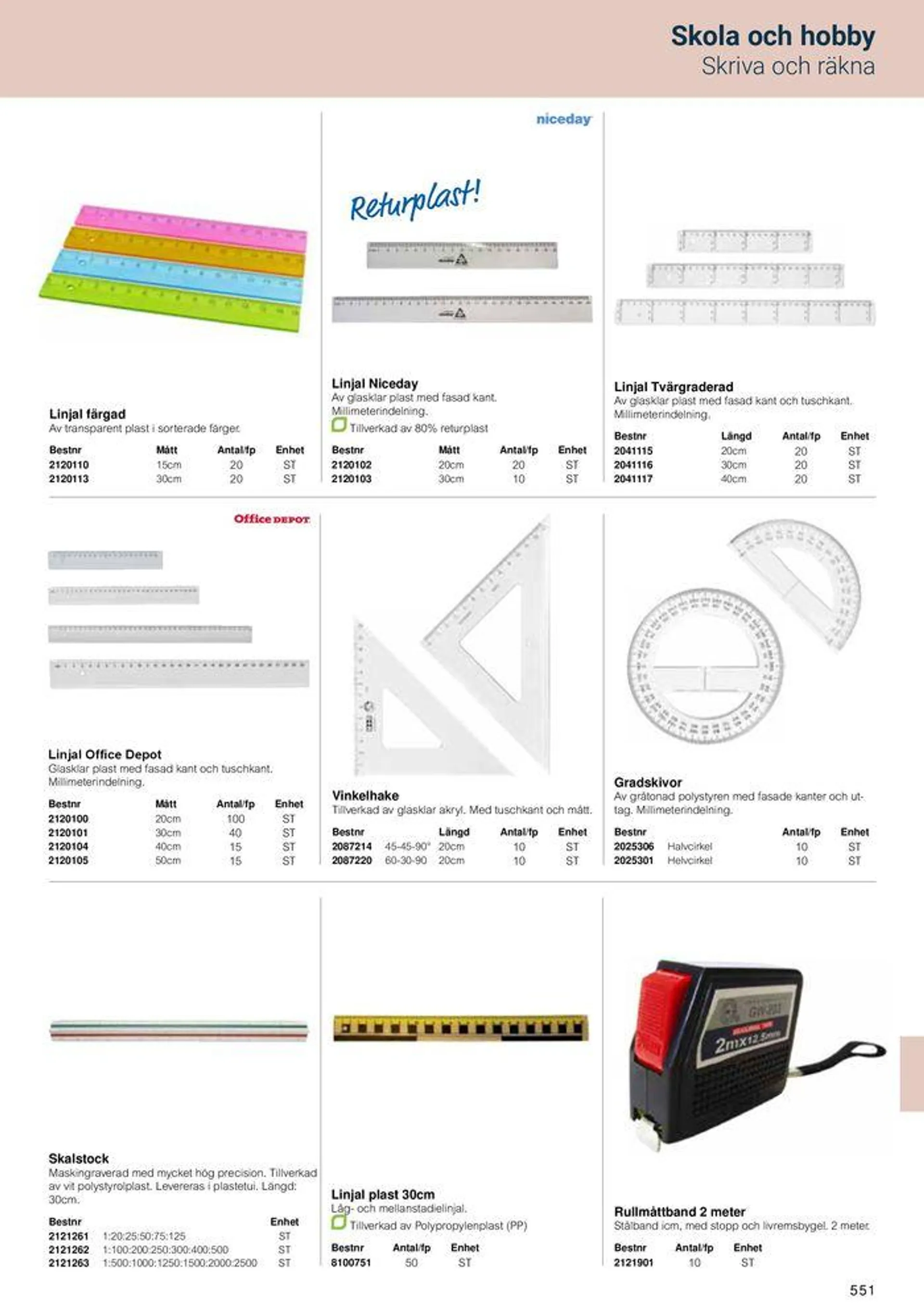 Office Depot - Kontorskatalog 2024 från 6 maj till 31 december 2024 - Reklamblad sidor 553