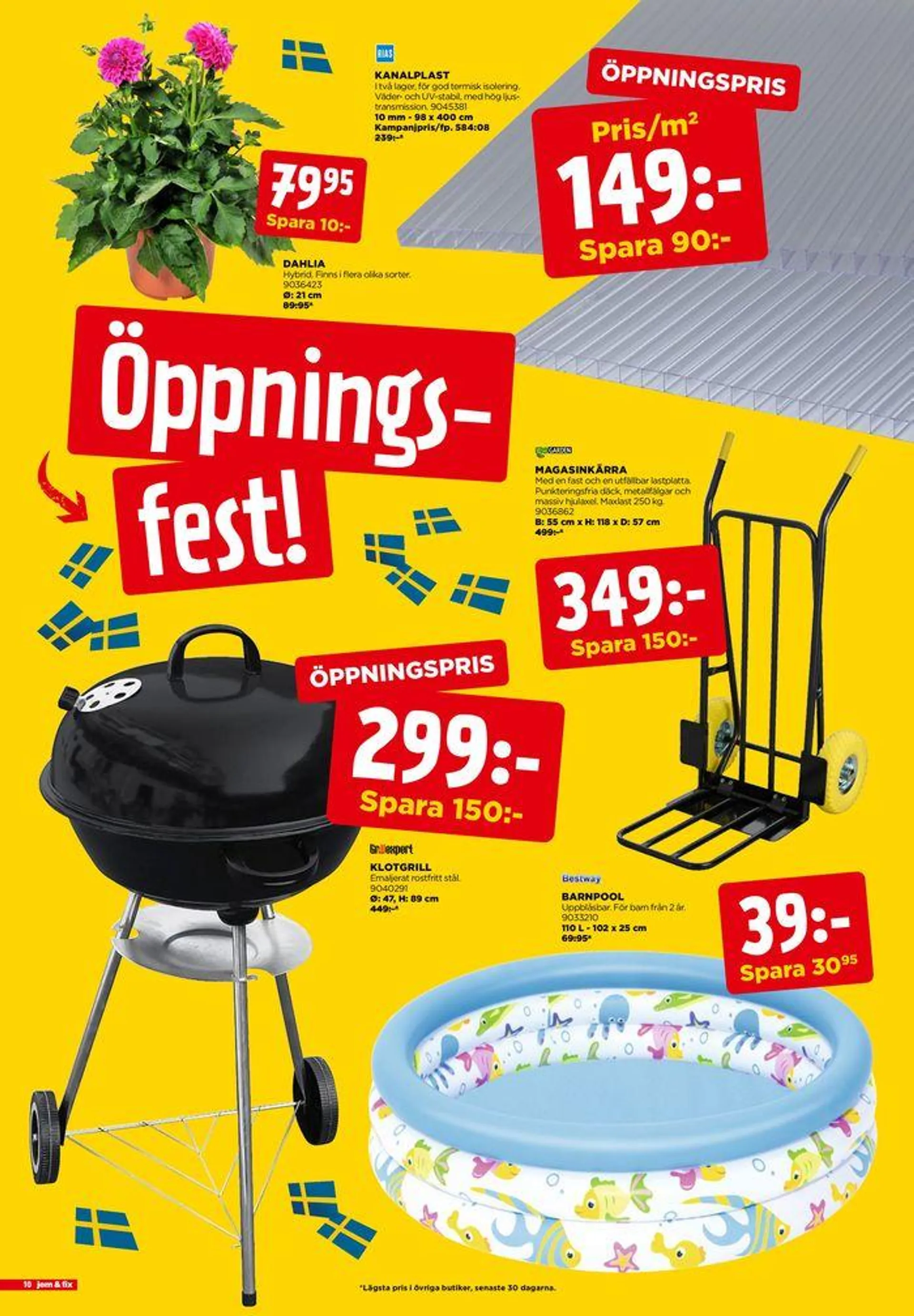 Jem&Fix reklamblad från 17 juni till 23 juni 2024 - Reklamblad sidor 10