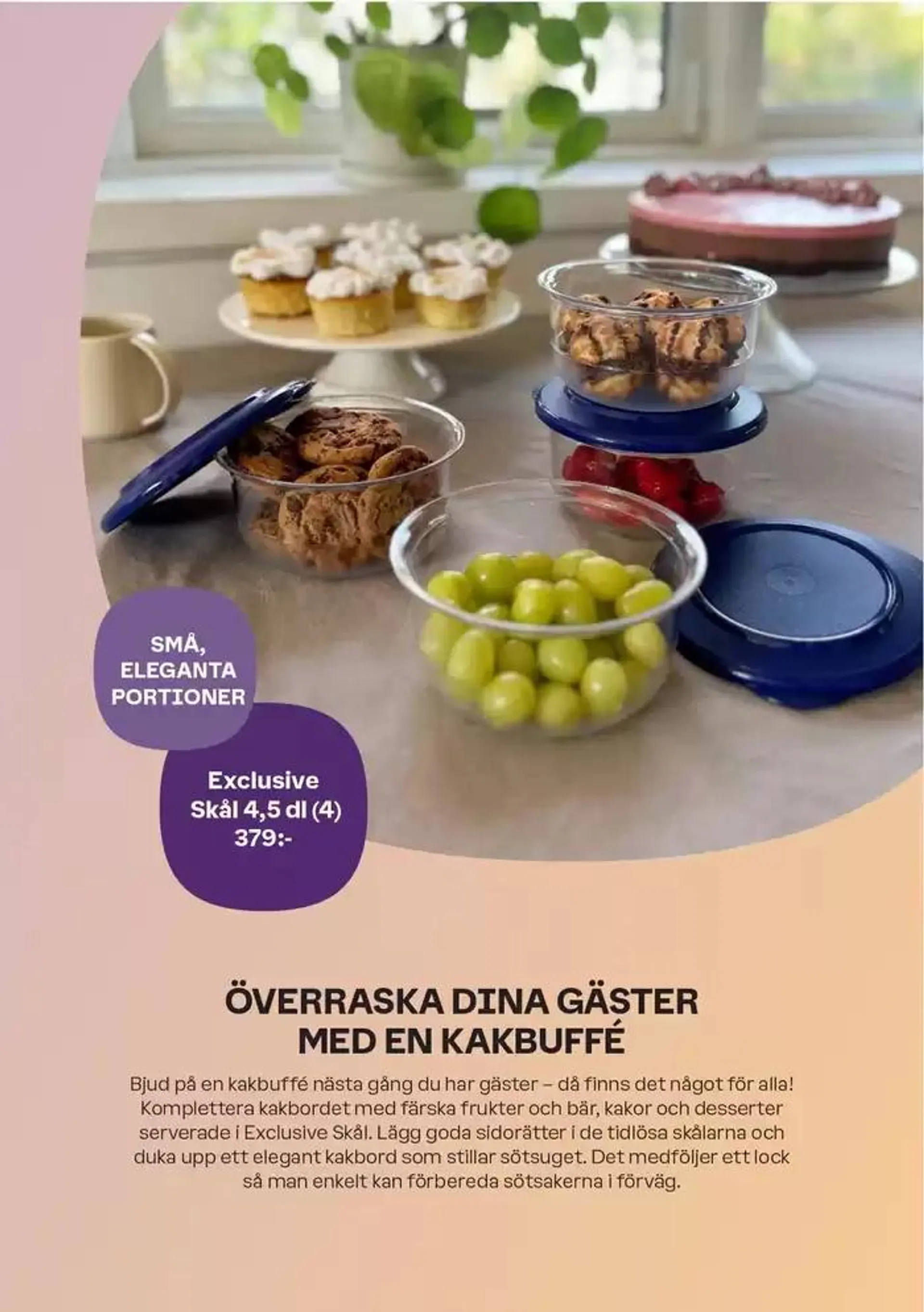 Tupperware reklamblad från 14 oktober till 28 oktober 2024 - Reklamblad sidor 5