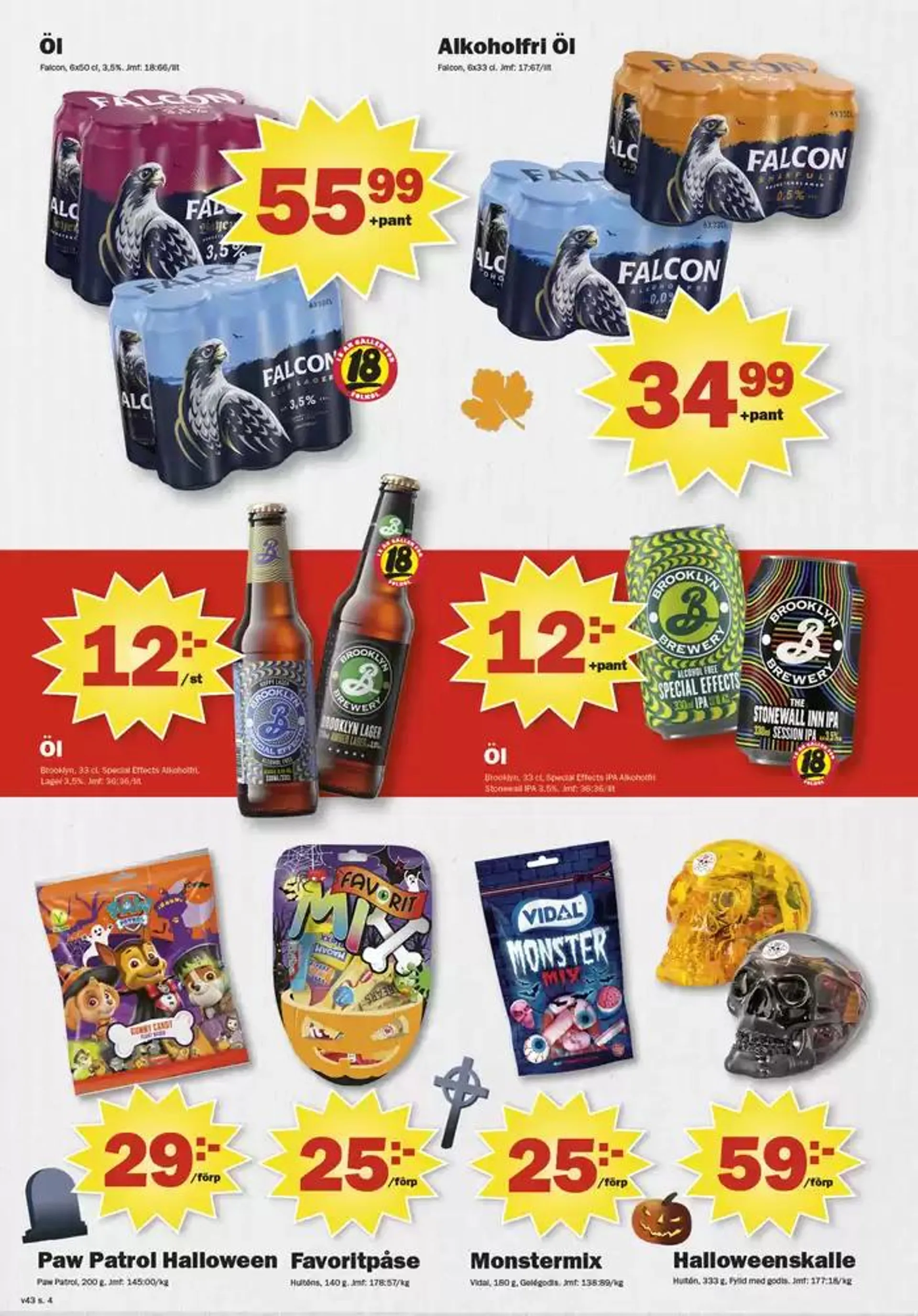 Pekås Veckans kampanjblad från 21 oktober till 4 november 2024 - Reklamblad sidor 6