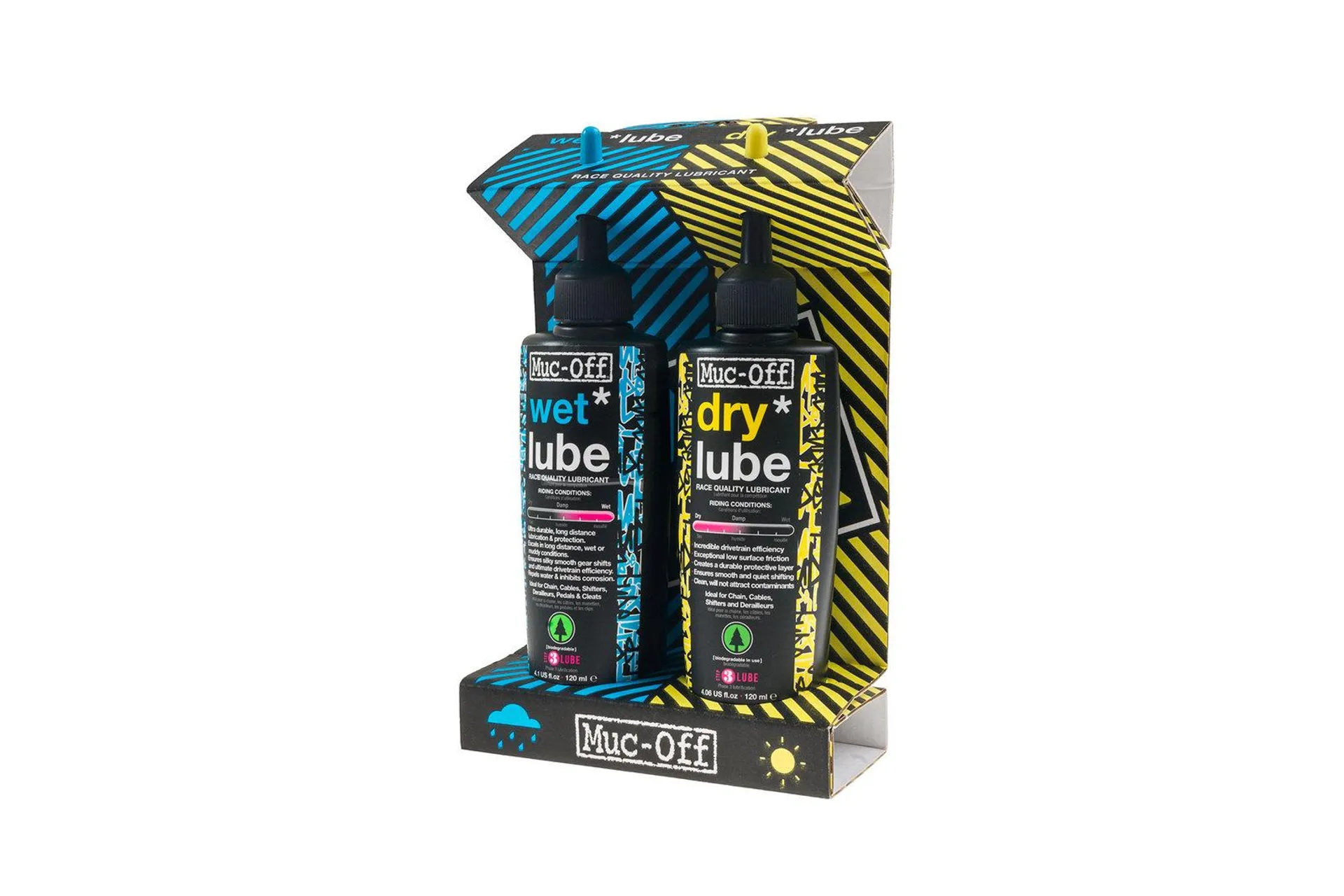 MUC-OFF Dry and Wet Lube Duopack