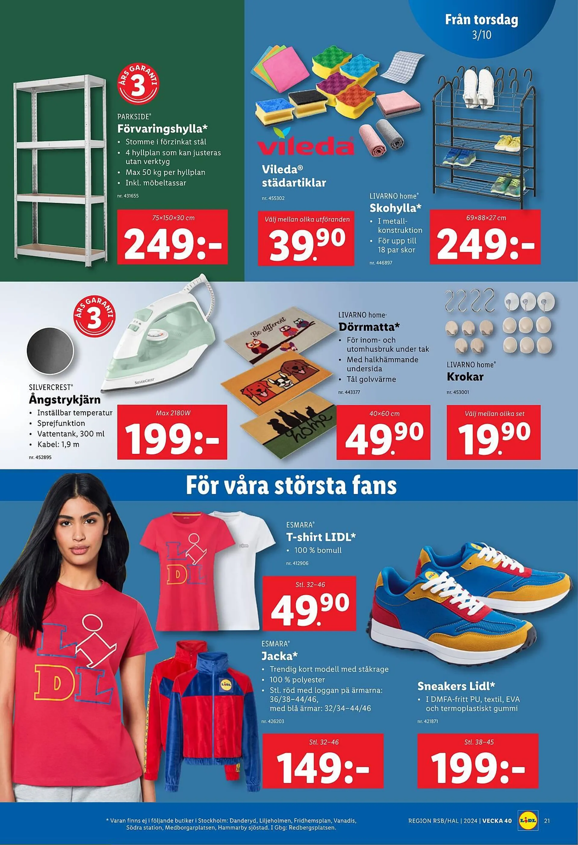 Lidl reklamblad från 30 september till 6 oktober 2024 - Reklamblad sidor 25