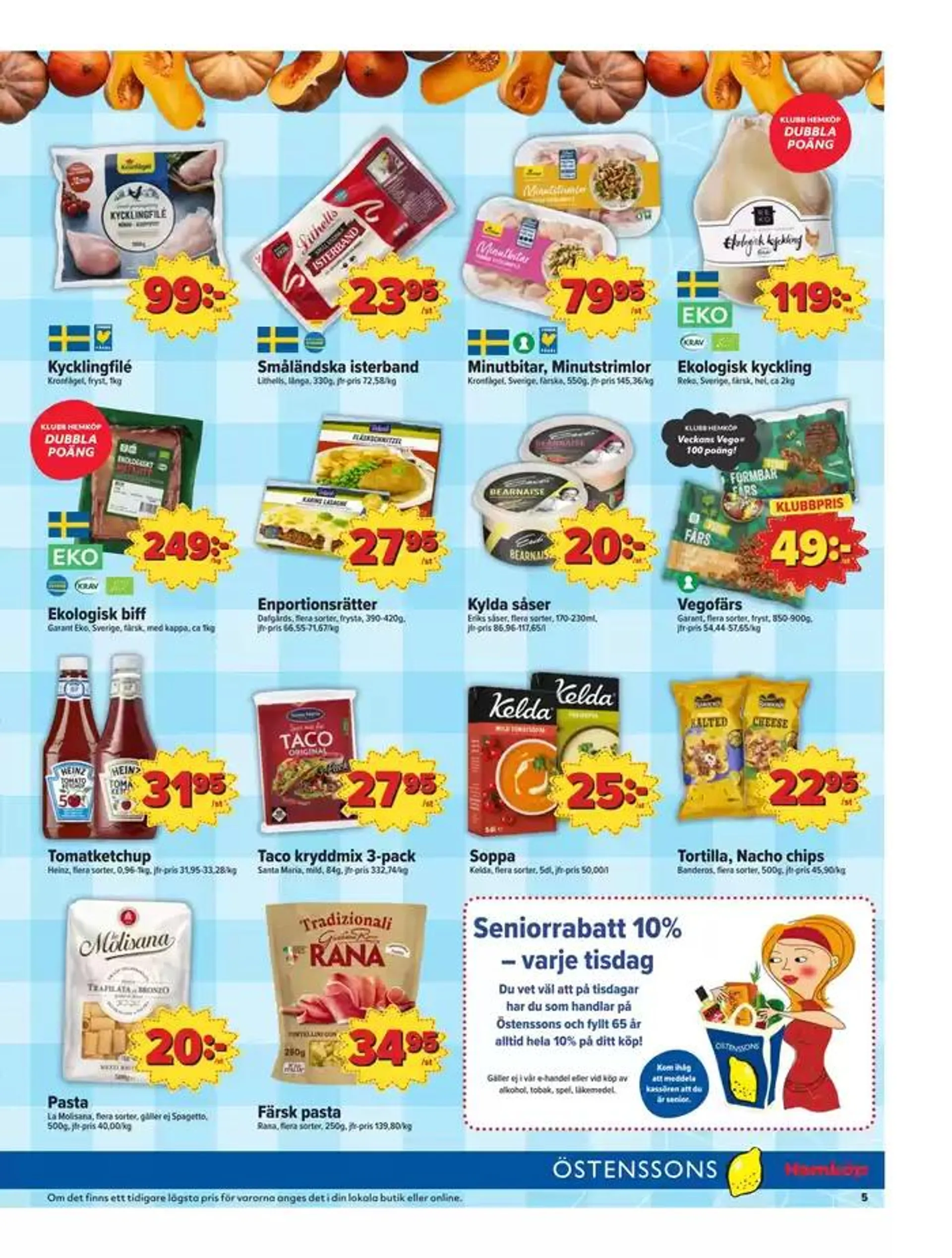 Östenssons reklambad från 20 oktober till 3 november 2024 - Reklamblad sidor 5