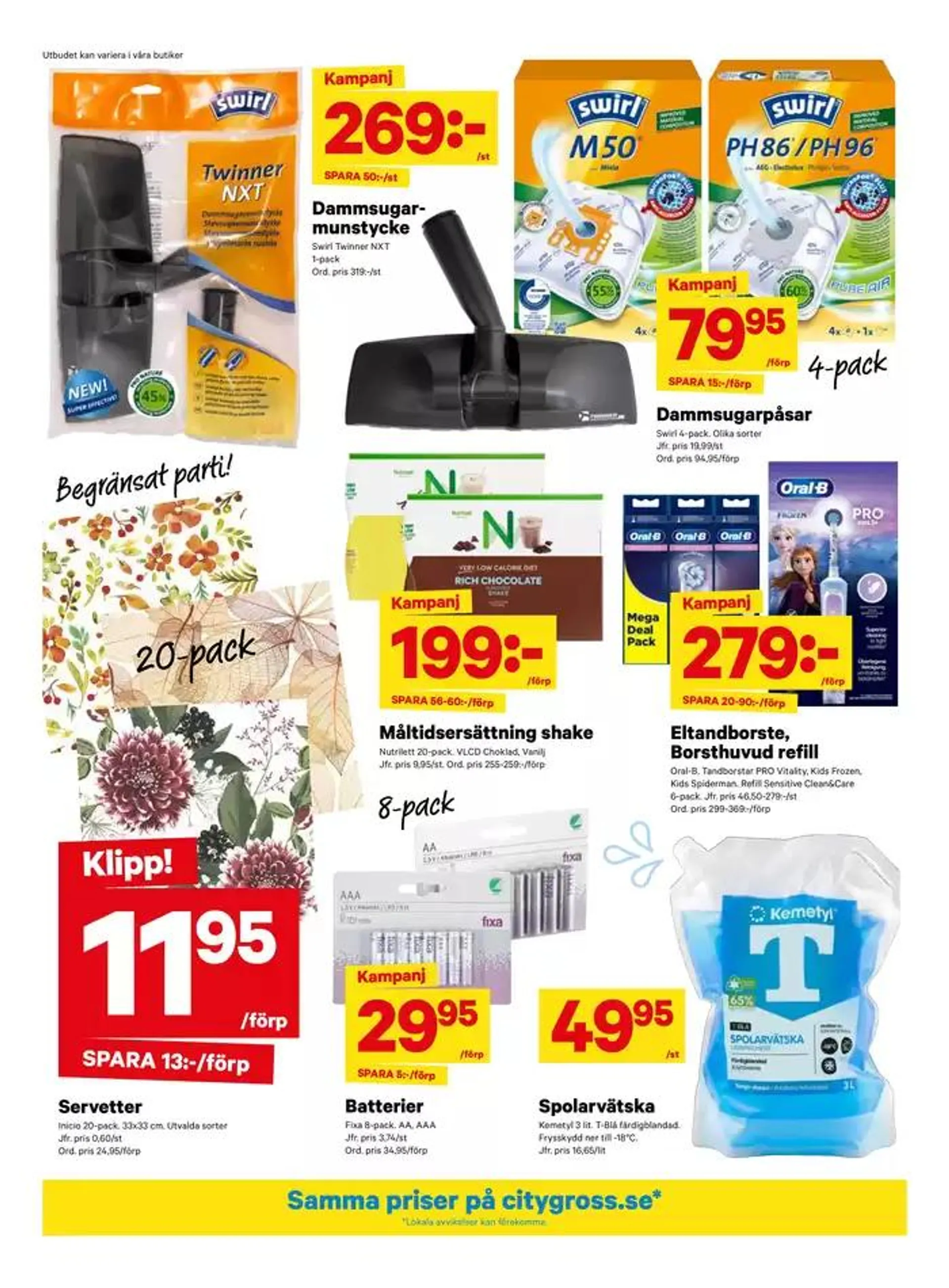 Top-deals för alla kunder från 20 januari till 26 januari 2025 - Reklamblad sidor 11