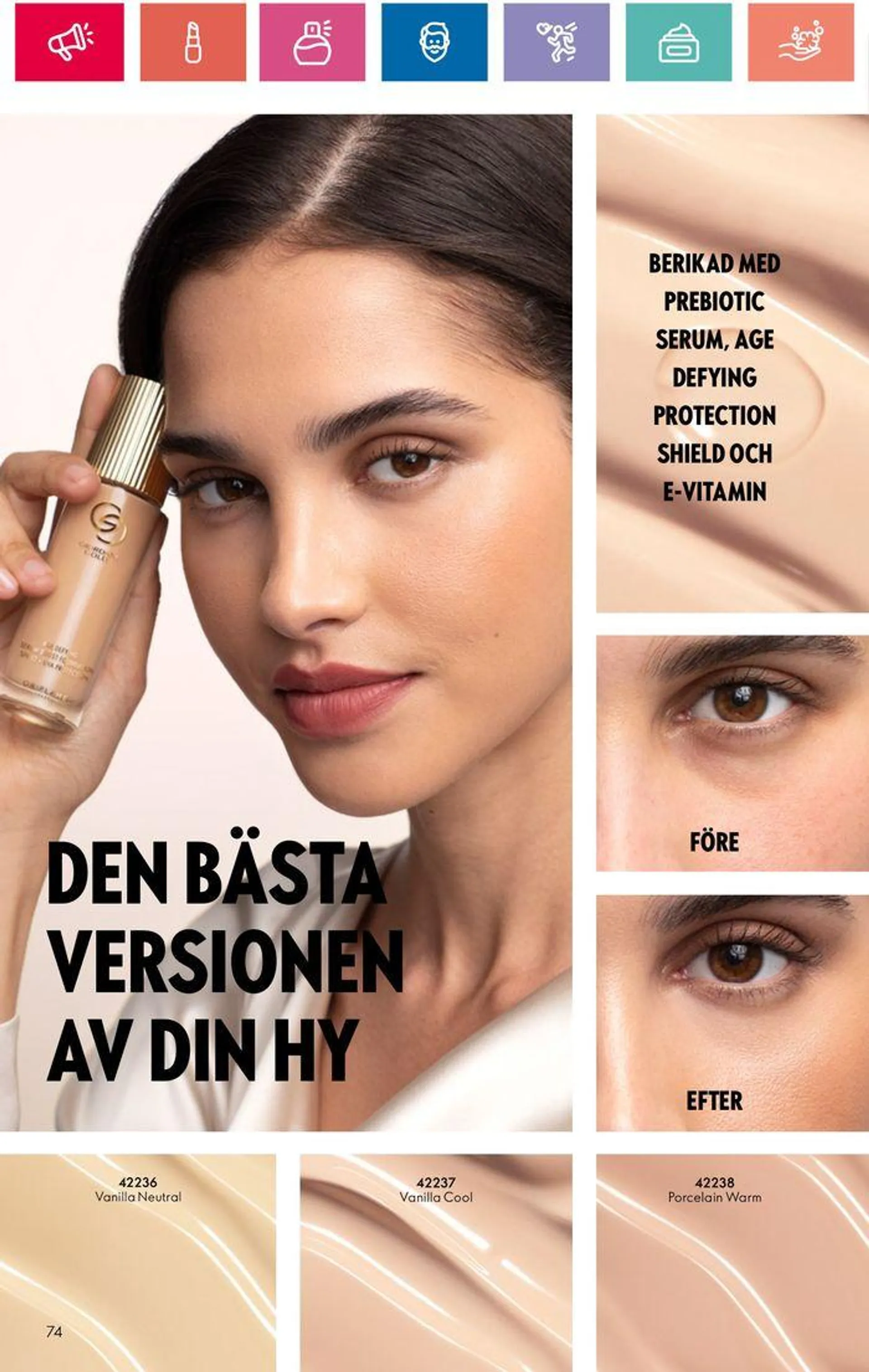 Oriflame reklamblad från 30 maj till 13 juni 2024 - Reklamblad sidor 74