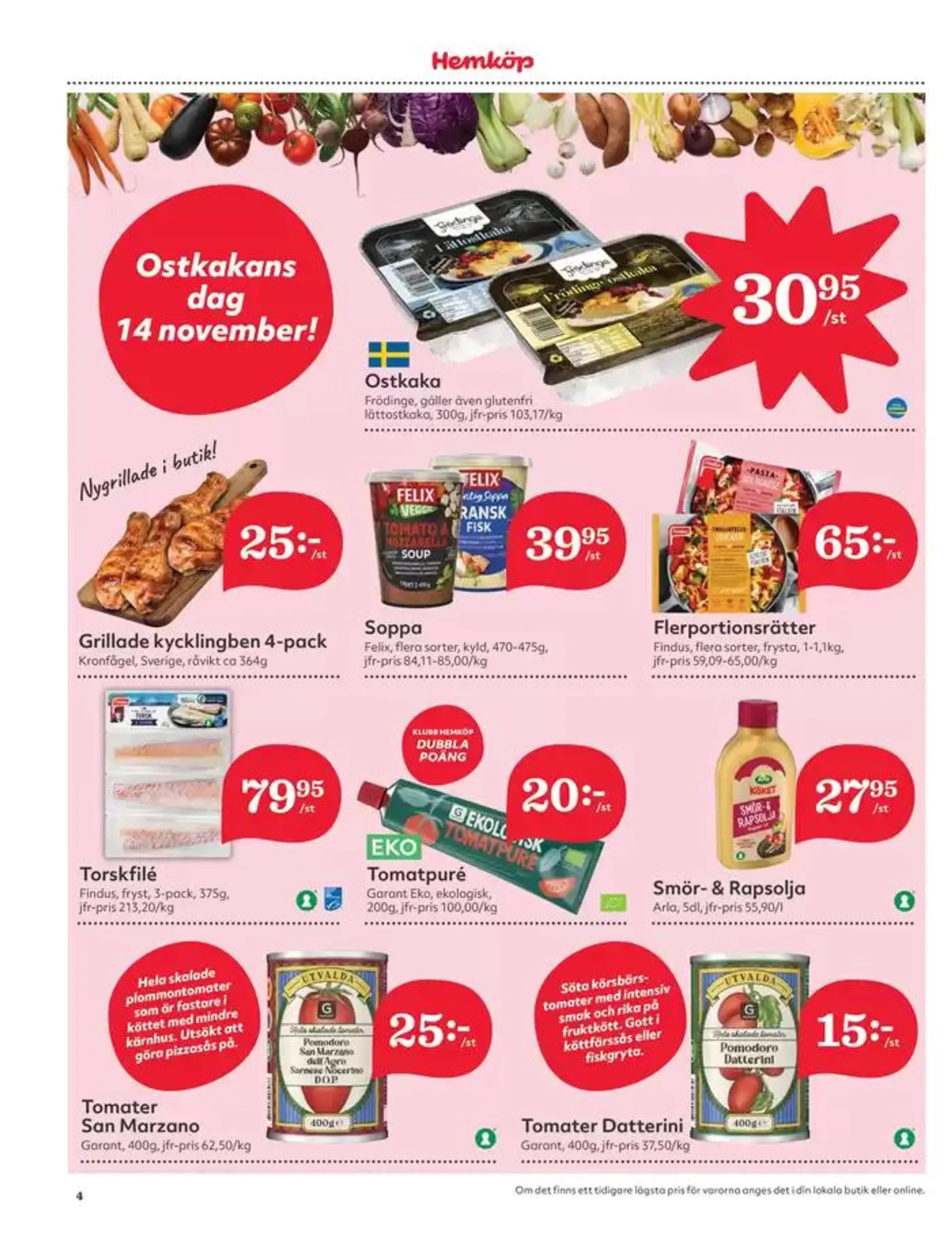 Våra bästa erbjudanden för dig från 11 november till 17 november 2024 - Reklamblad sidor 4