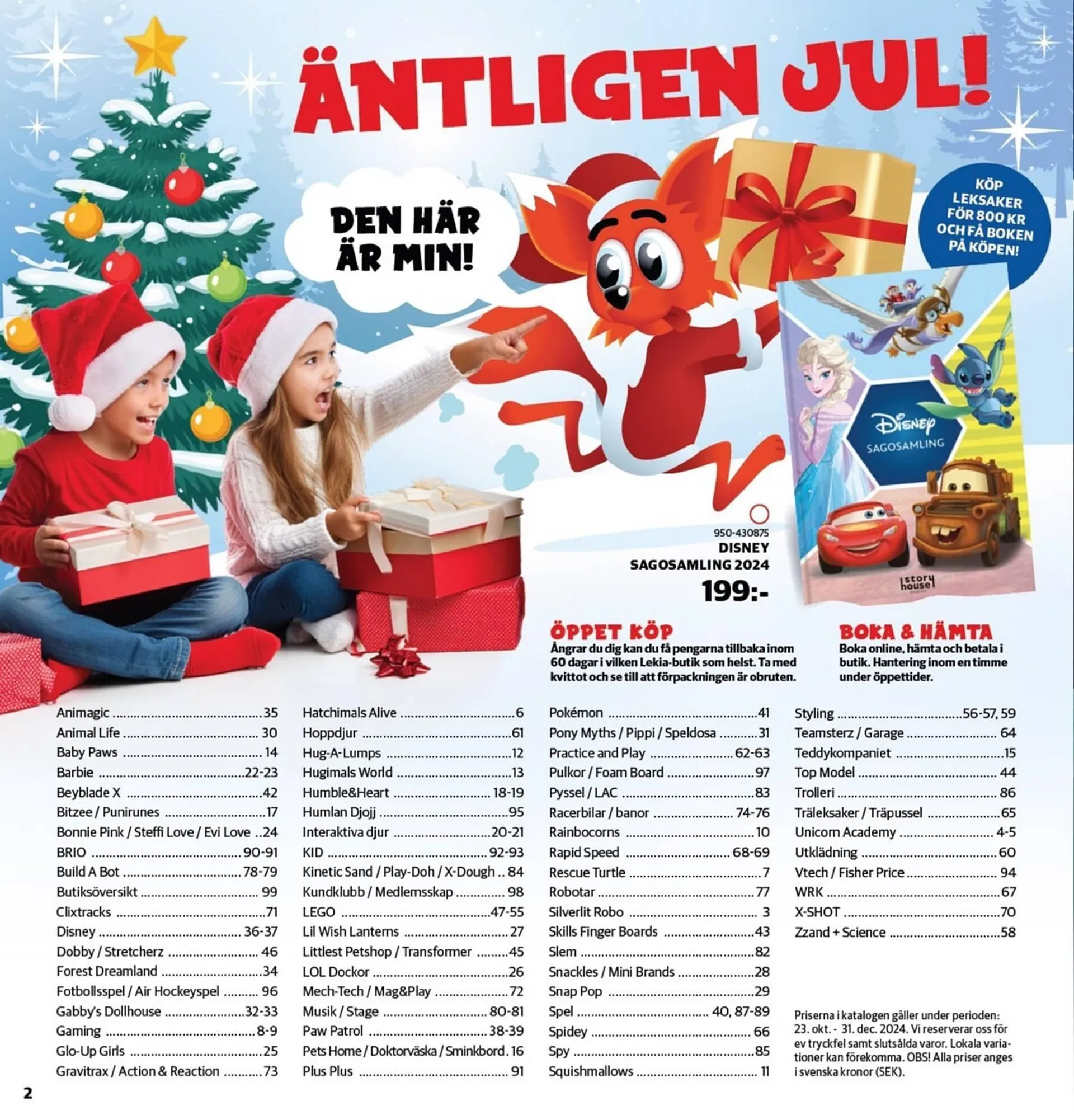 Lekia reklamblad från 23 oktober till 31 december 2024 - Reklamblad sidor 2