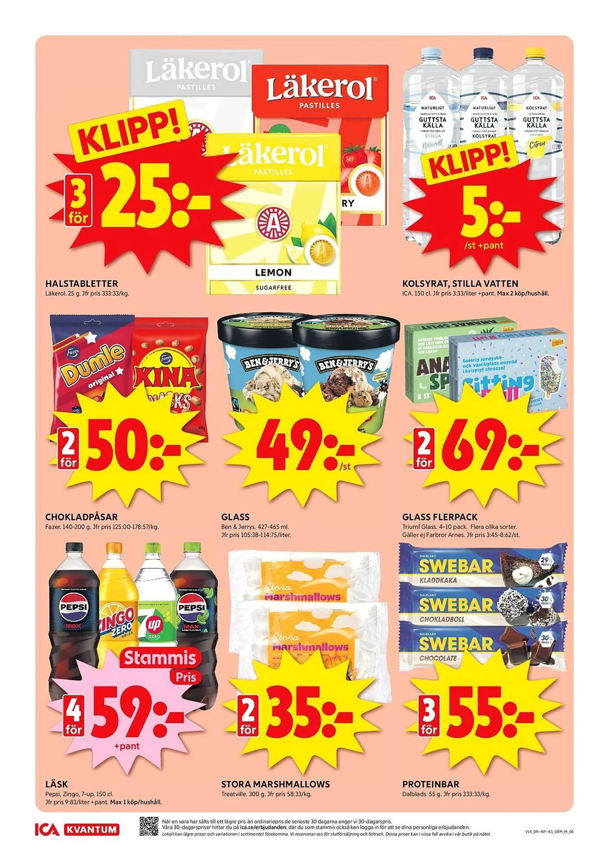 ICA Kvantum reklamblad från 31 mars till 6 april 2025 - Reklamblad sidor 8