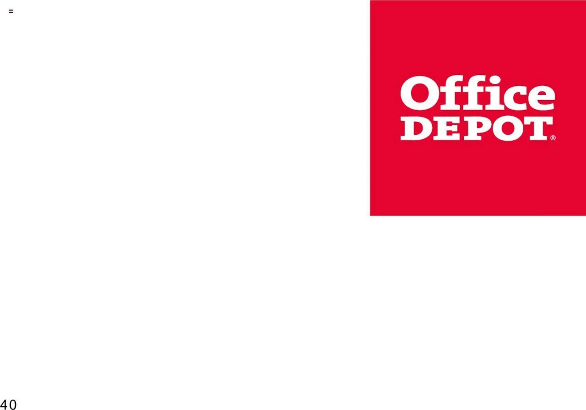 Office Depot reklamblad från 9 januari till 16 januari 2024 - Reklamblad sidor 40