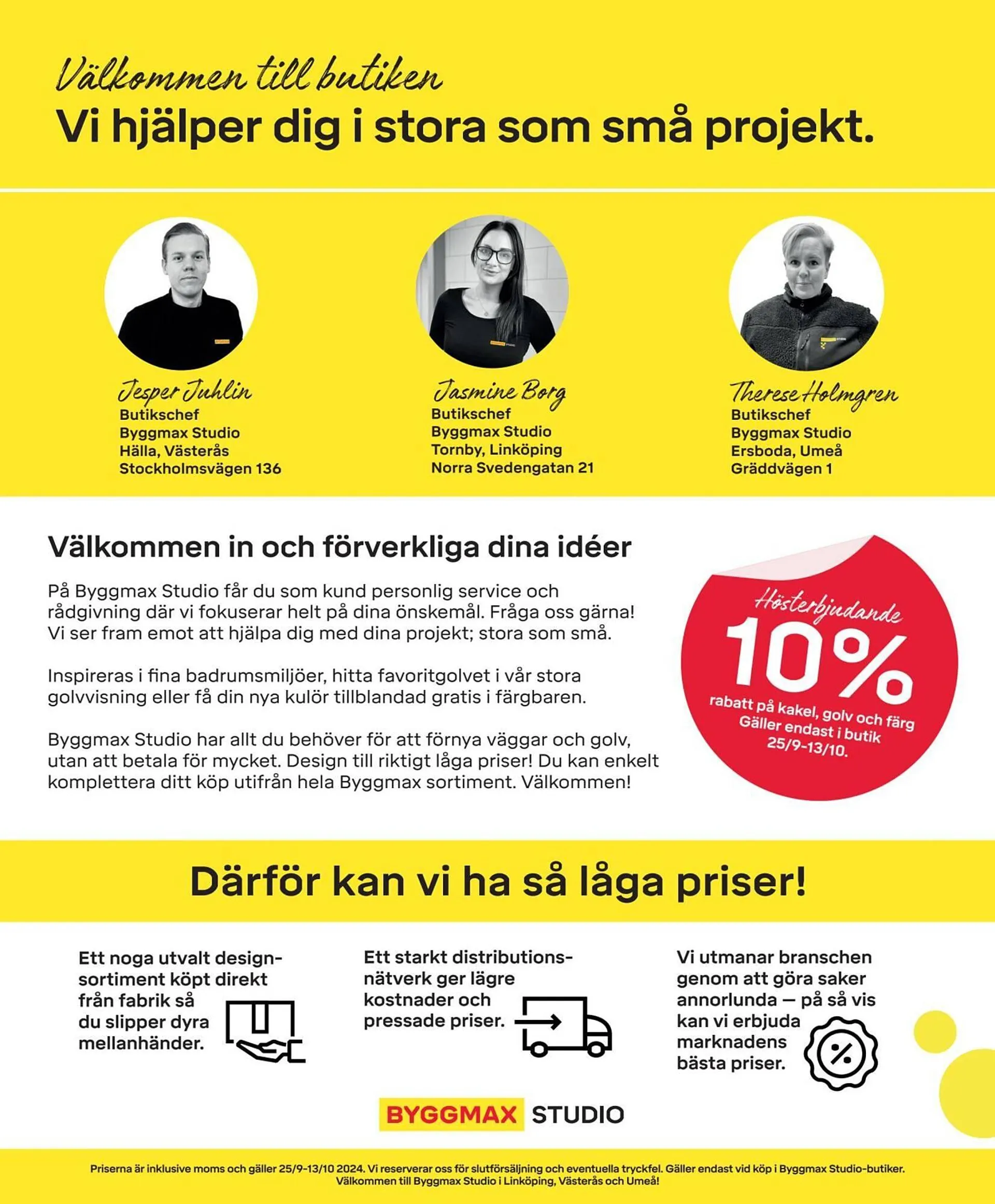 Byggmax reklamblad från 24 september till 13 oktober 2024 - Reklamblad sidor 8