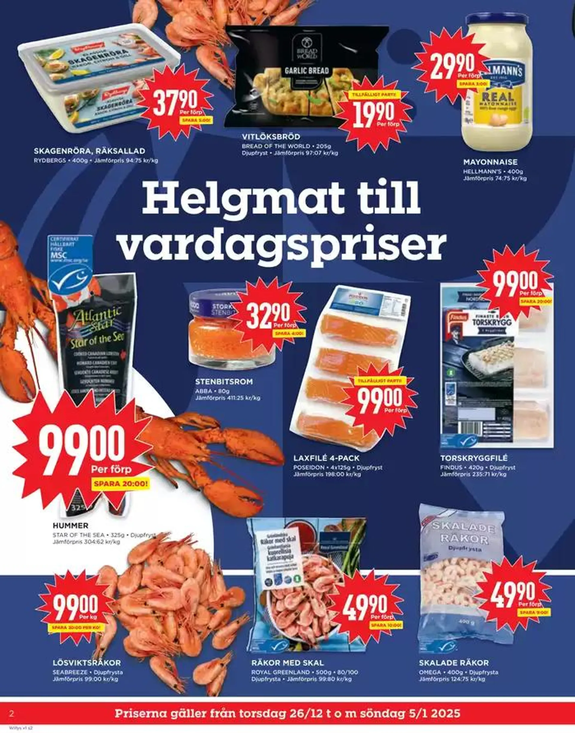 Exklusiva fynd från 23 december till 29 december 2024 - Reklamblad sidor 2