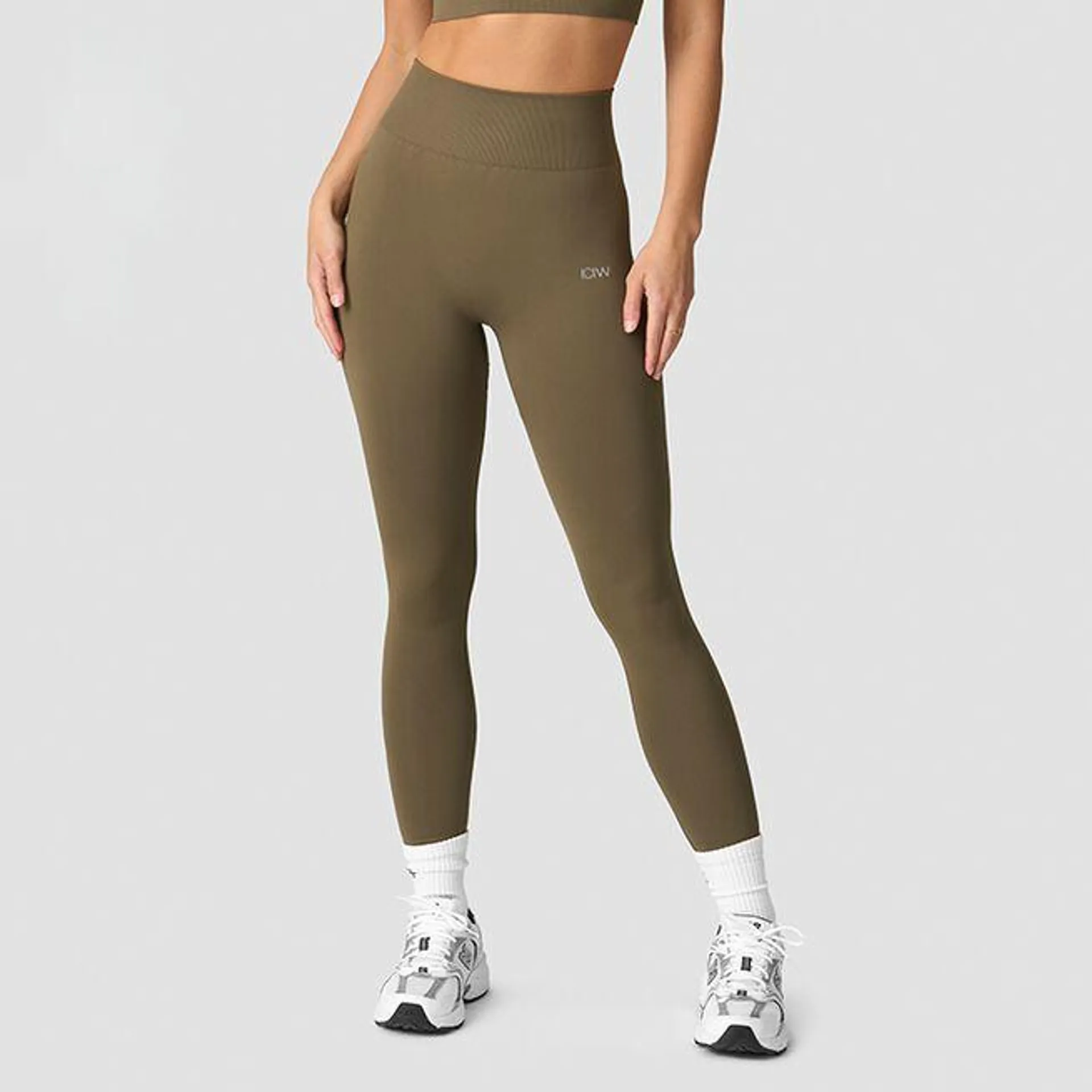 Define Seamless Tights, Dark Sand