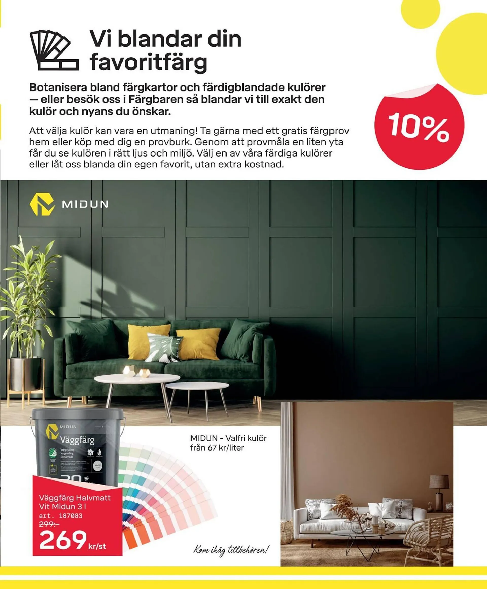 Byggmax reklamblad från 24 september till 13 oktober 2024 - Reklamblad sidor 7